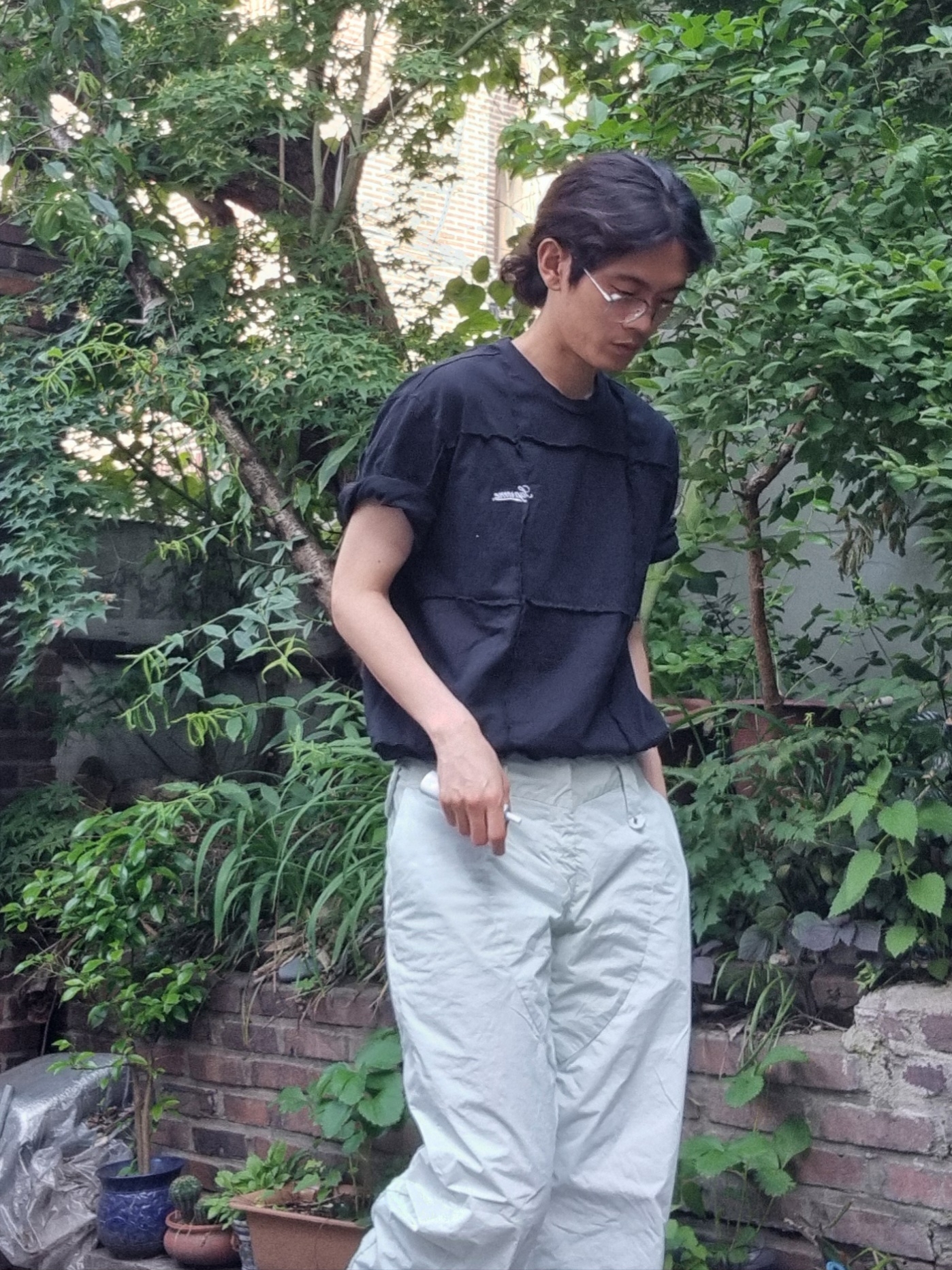 Supreme Patchwork S/S Top Green - 20SS 착용 스타일