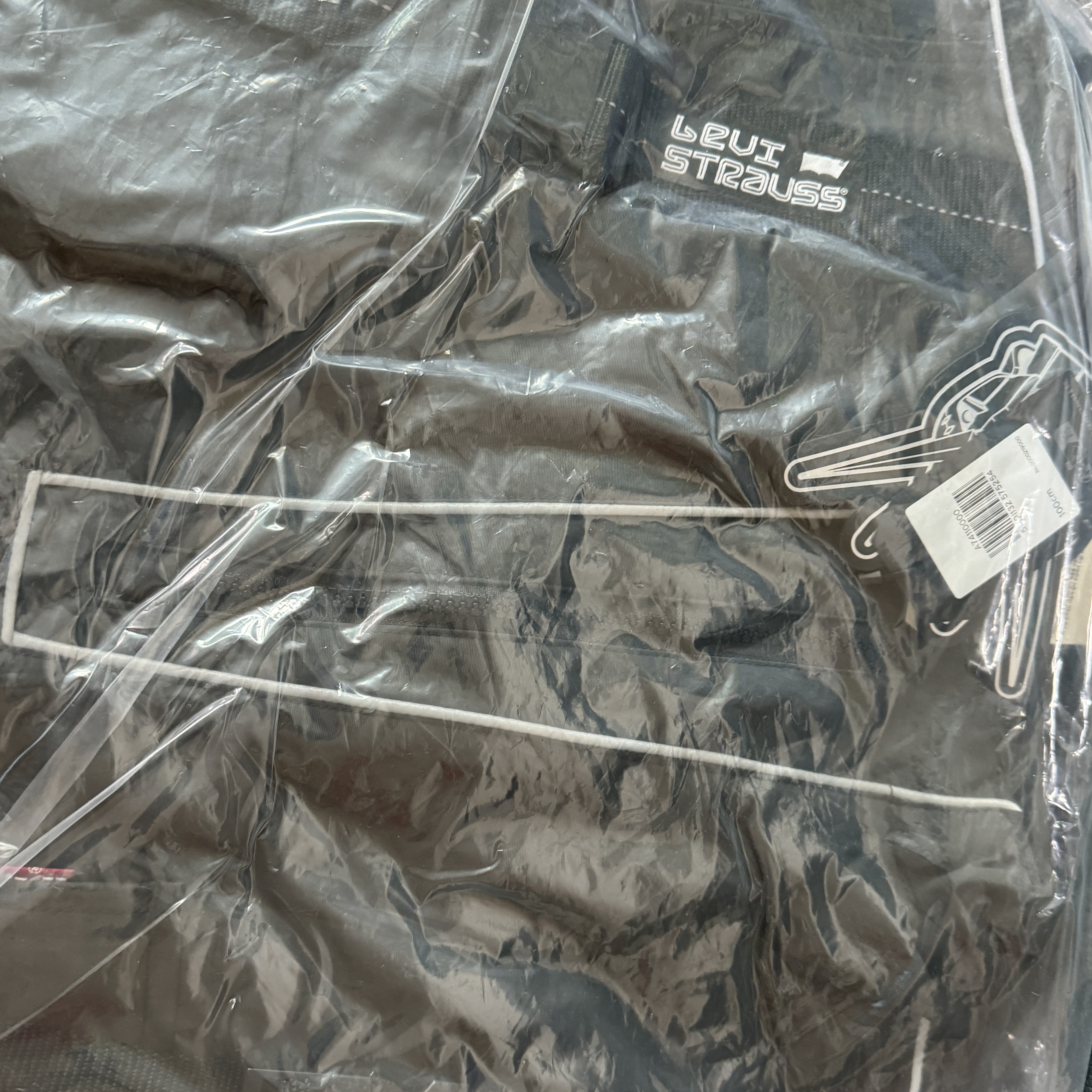 Levi's x Gundam Seed Technical Anorak Black Strike Anorak 착용 스타일