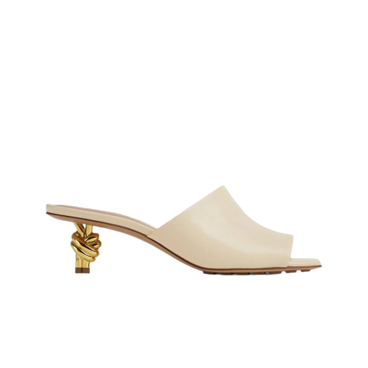 (W) Bottega Veneta Knot Mule Sea Salt