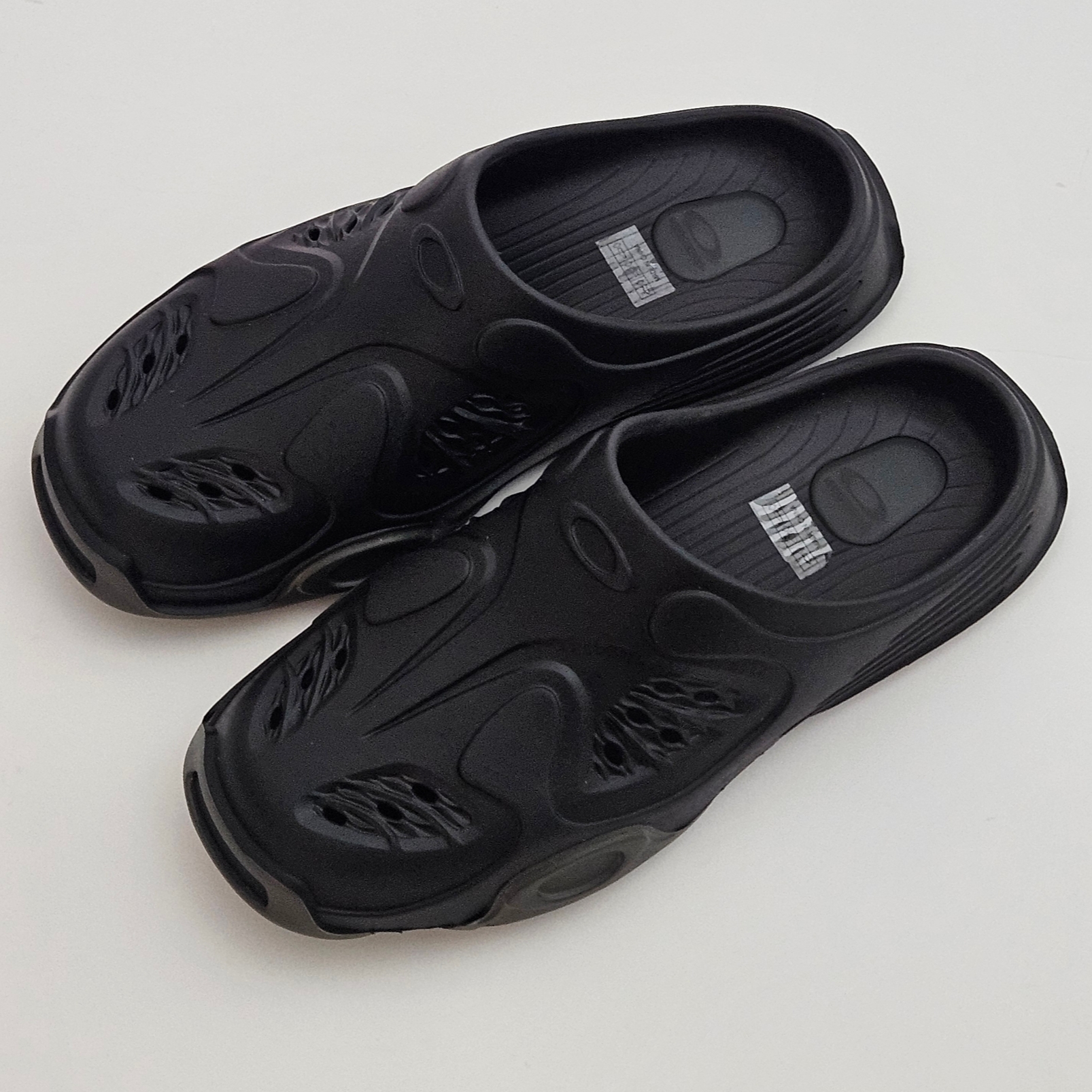 Oakley Factory Team Paguro Slide Black Ink 착용 스타일 - 1