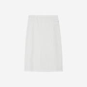 Studiotable Lace Banding Skirt White