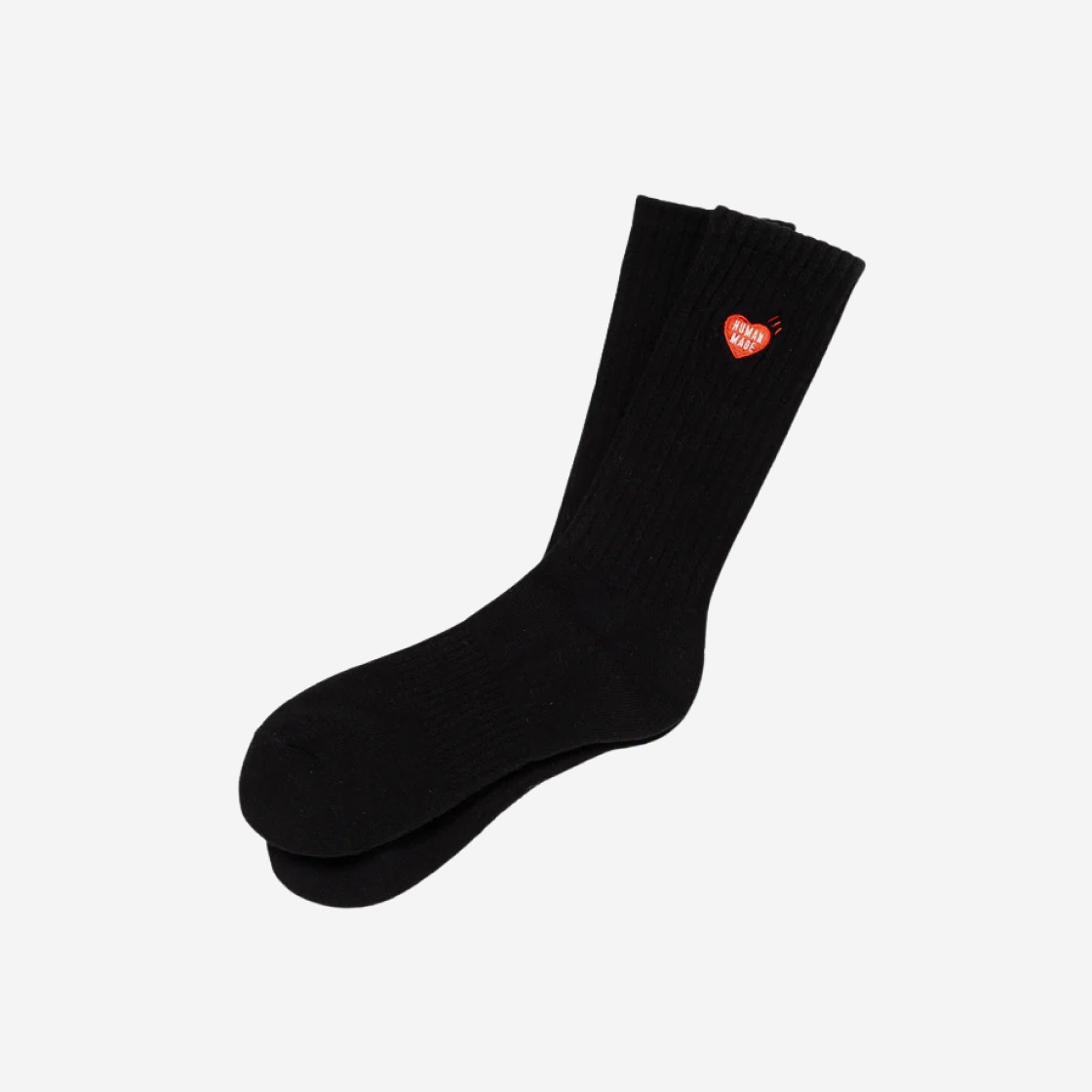 Human Made Pile Socks Black 상세 이미지 1