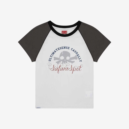 사파리스팟 1/2 루 베이스 스쿨 잇 더 피자 티 퍼플 | Safarispot | KREAM Safarispot 1/2 Roux Base School Eat The Pizza Tee Purple