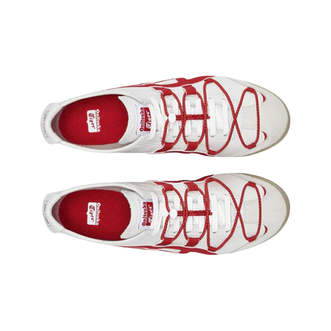 오니츠카 타이거 멕시코 66 화이트 클래식 레드(Onitsuka Tiger Mexico 66 White Classic Red) - 2