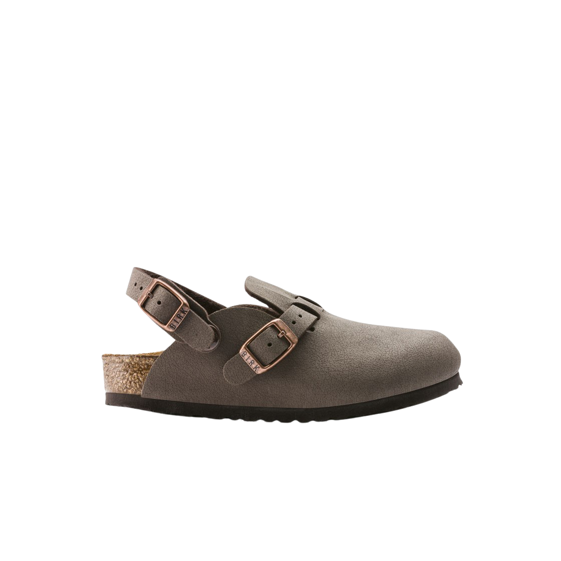 (Kids) 버켄스탁 케이 키즈 비르코 플로 누벅 모카 - 내로우((Kids) Birkenstock Kay Kids Birko Flor Nubuck Mocha - Narrow) - 1