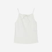 Studiotable Ribbon Sleeveless White