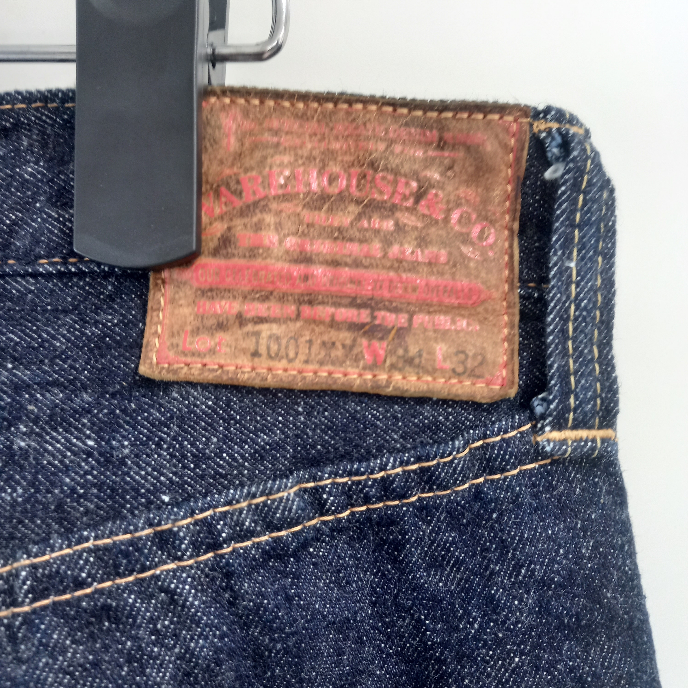 Warehouse & Co. Lot 2nd-Hand 1101 Pants One Wash 착용 스타일 - 1