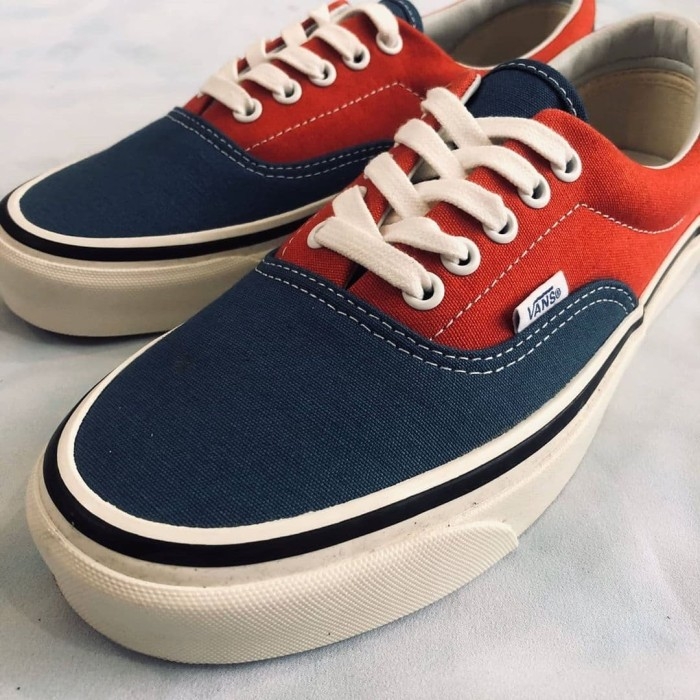 Vans Era 95 DX Anaheim Factory OG Navy 착용 스타일 - 3