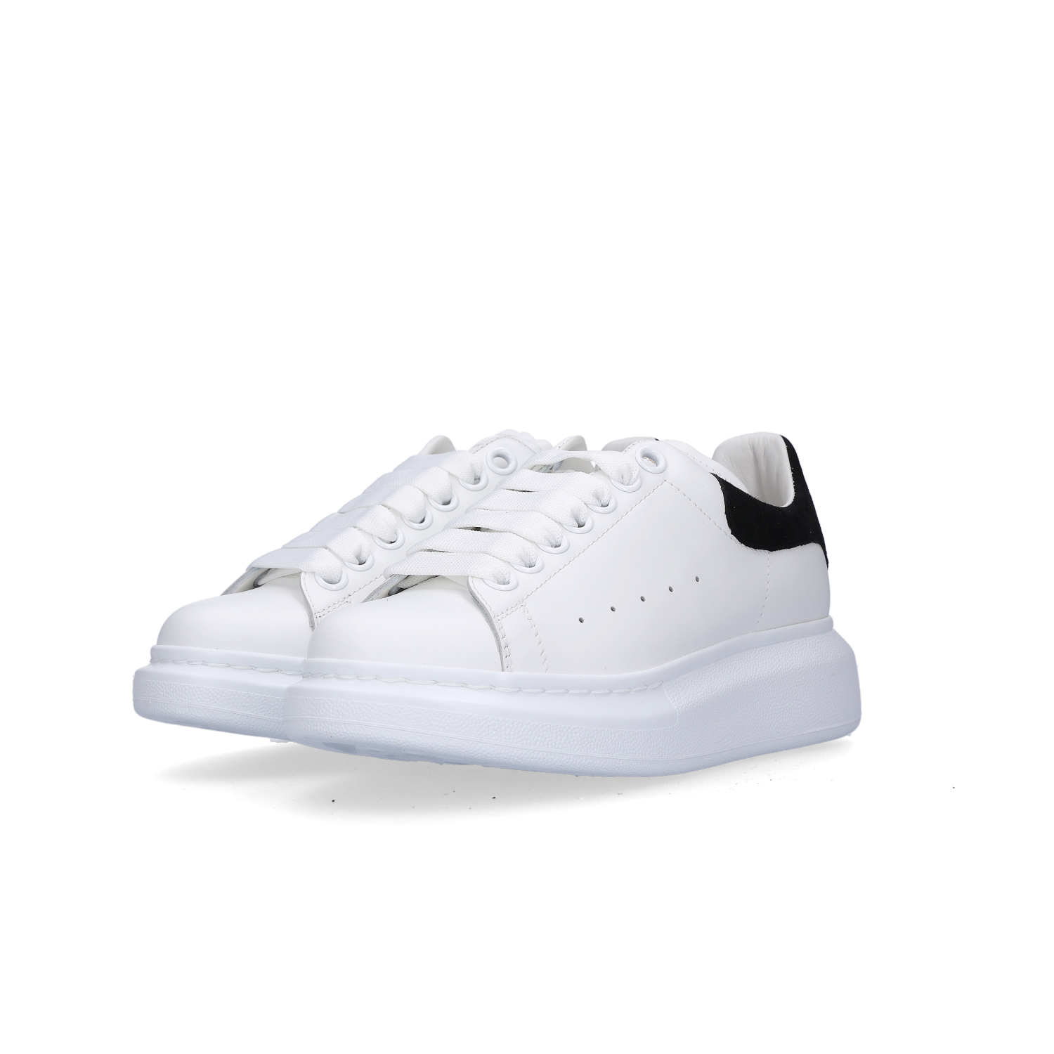 (W) Alexander McQueen Oversized Sneakers White Black