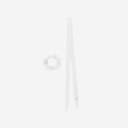 Studiotable Ribbon Strap Scrunch Set White