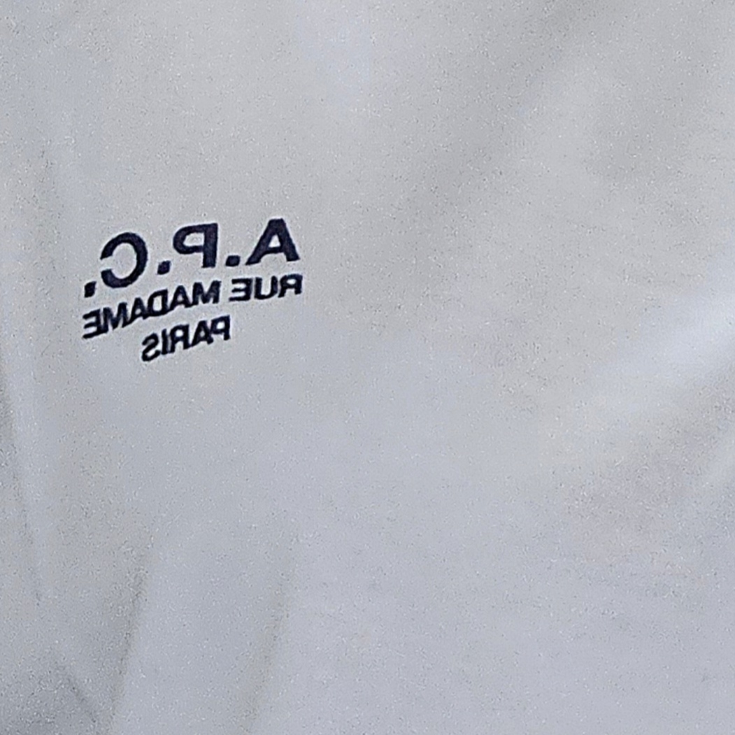 (W) A.P.C. Denise T-Shirt White 착용 스타일