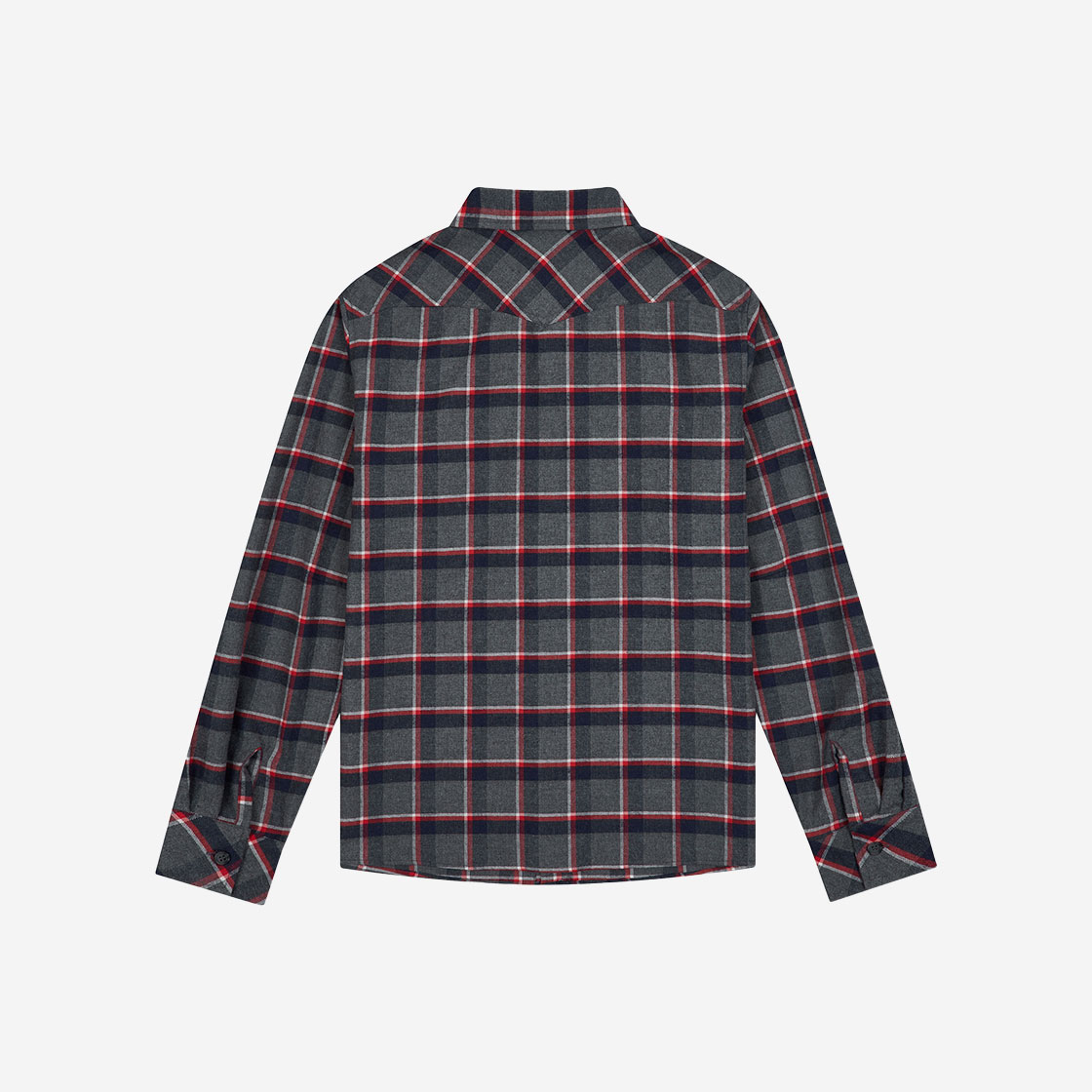 사파리스팟 에스 클레프 체크 웨스턴 타탄 셔츠 그레이(Safarispot S Clef Checked Western Tartan Shirts Gray) - 2