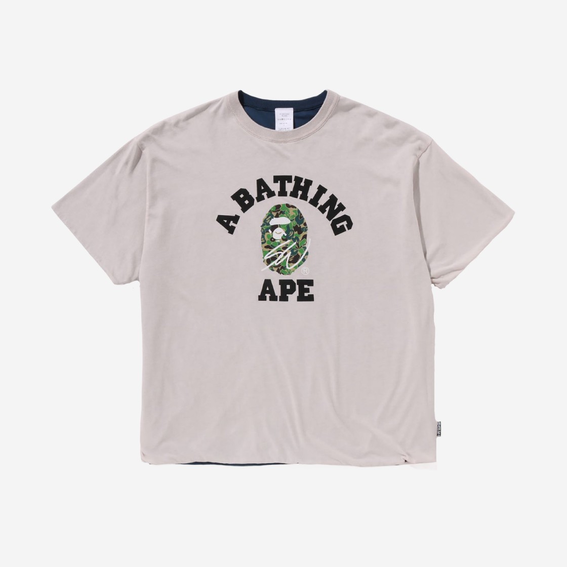 BAPE x Sean Wotherspoon Reversible T-Shirt Ivory 상세 이미지 1