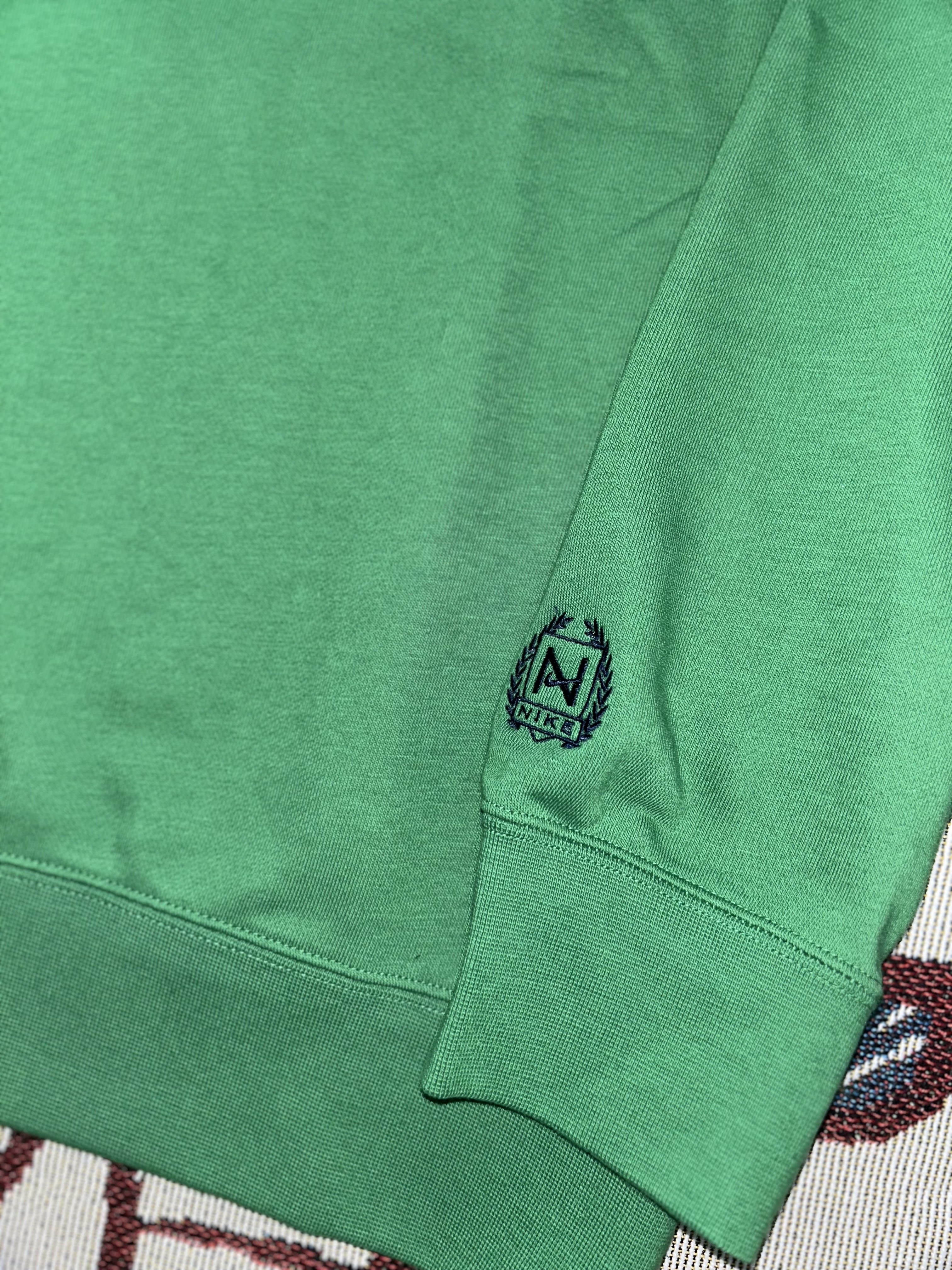 Nike NSW French Terry Crewneck Sweatshirt Aloe Verde - Asia 착용 스타일 - 3
