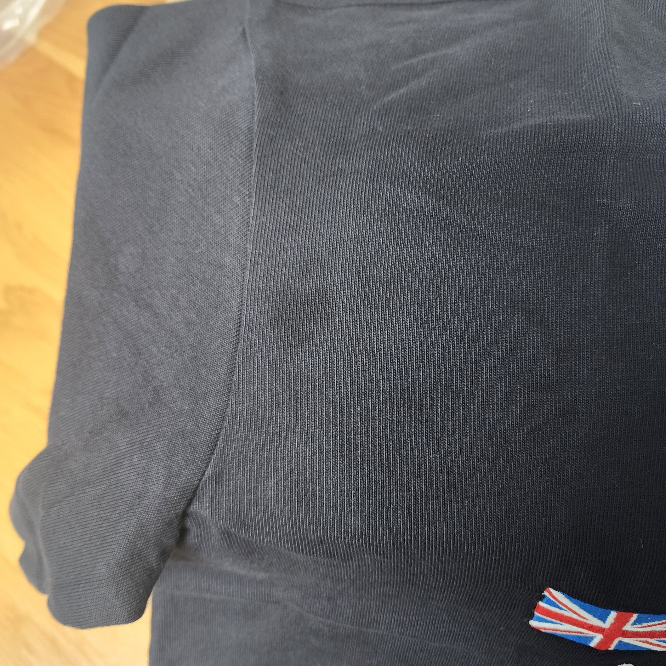 Palace x Gap Heavy Jersey T-Shirt Black - 24SS 착용 스타일