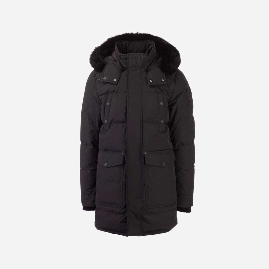 Moose Knuckles Onyx Big Ridge Parka Black Fox Fur Black 상세 이미지 1