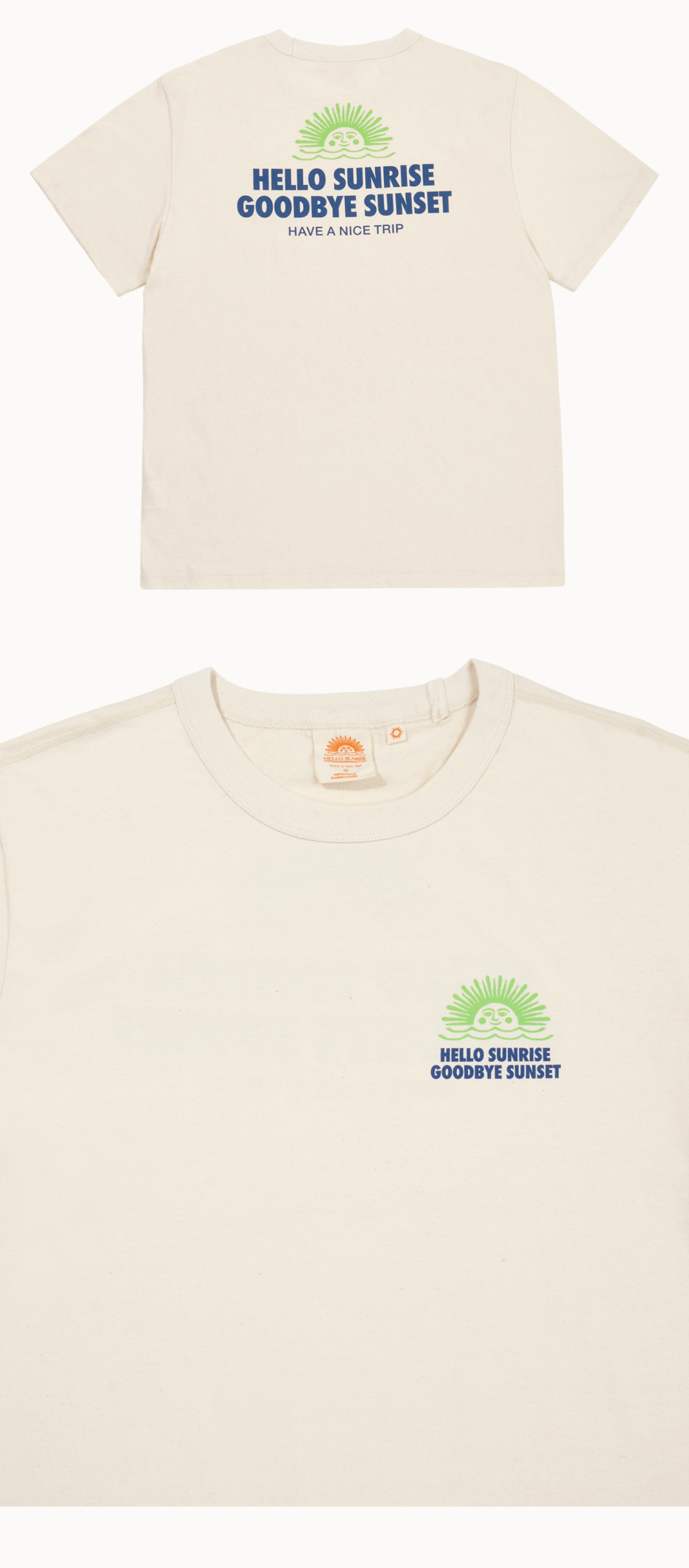 【HELLO SUNRISE】 90s Logo Tee /追跡付 a_6c445266ff914a369c7e5551176f