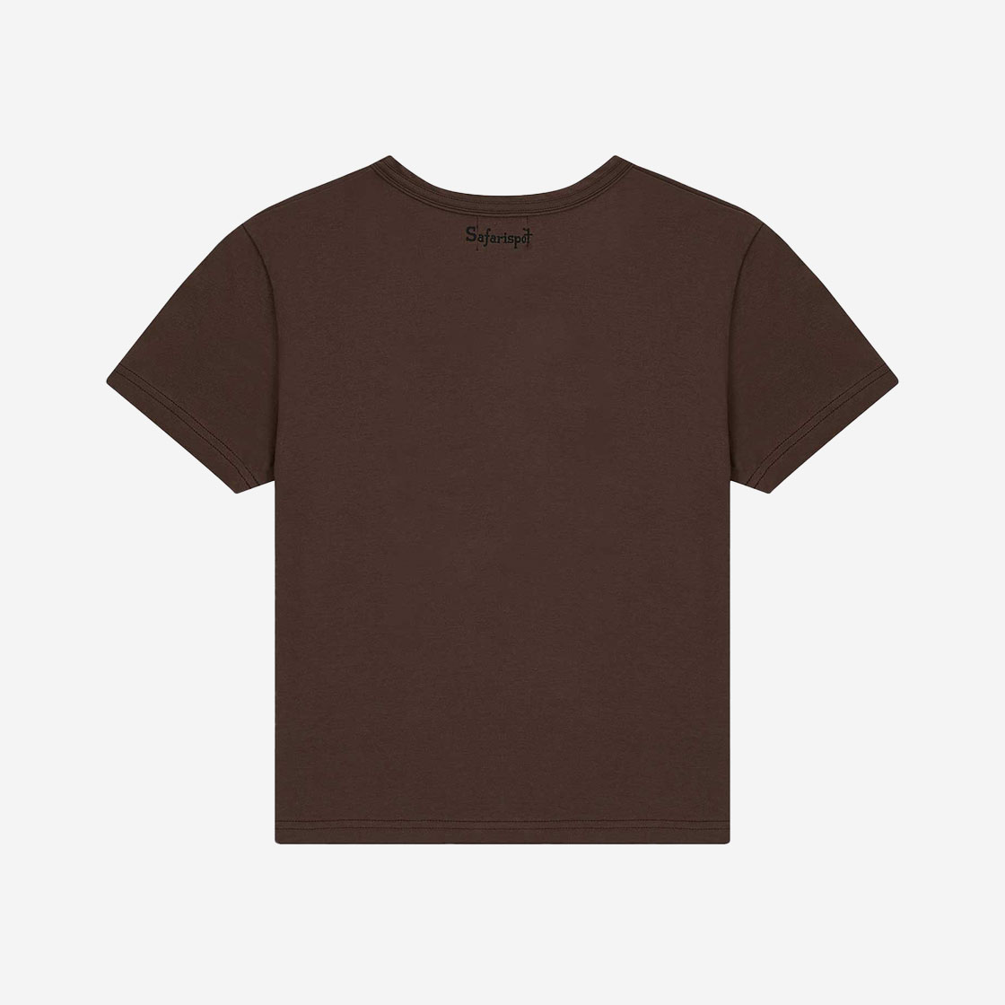 사파리스팟 1/2 에스 클레프 반다나 티 브라운(Safarispot 1/2 S Clef Bandana Tee Brown) - 2