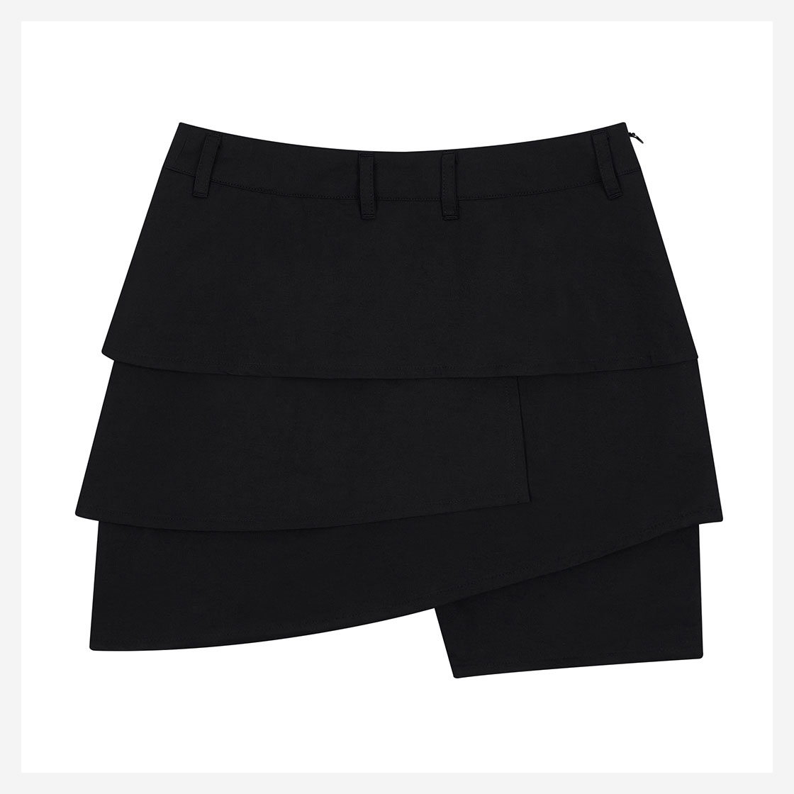 사파리스팟 에스 클레프 랩 스커트 팬츠 블랙(Safarispot S Clef Wrap Skirt Pants Black) - 2