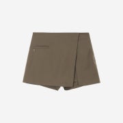 Studiotable Wrap Skirt Pants Beige