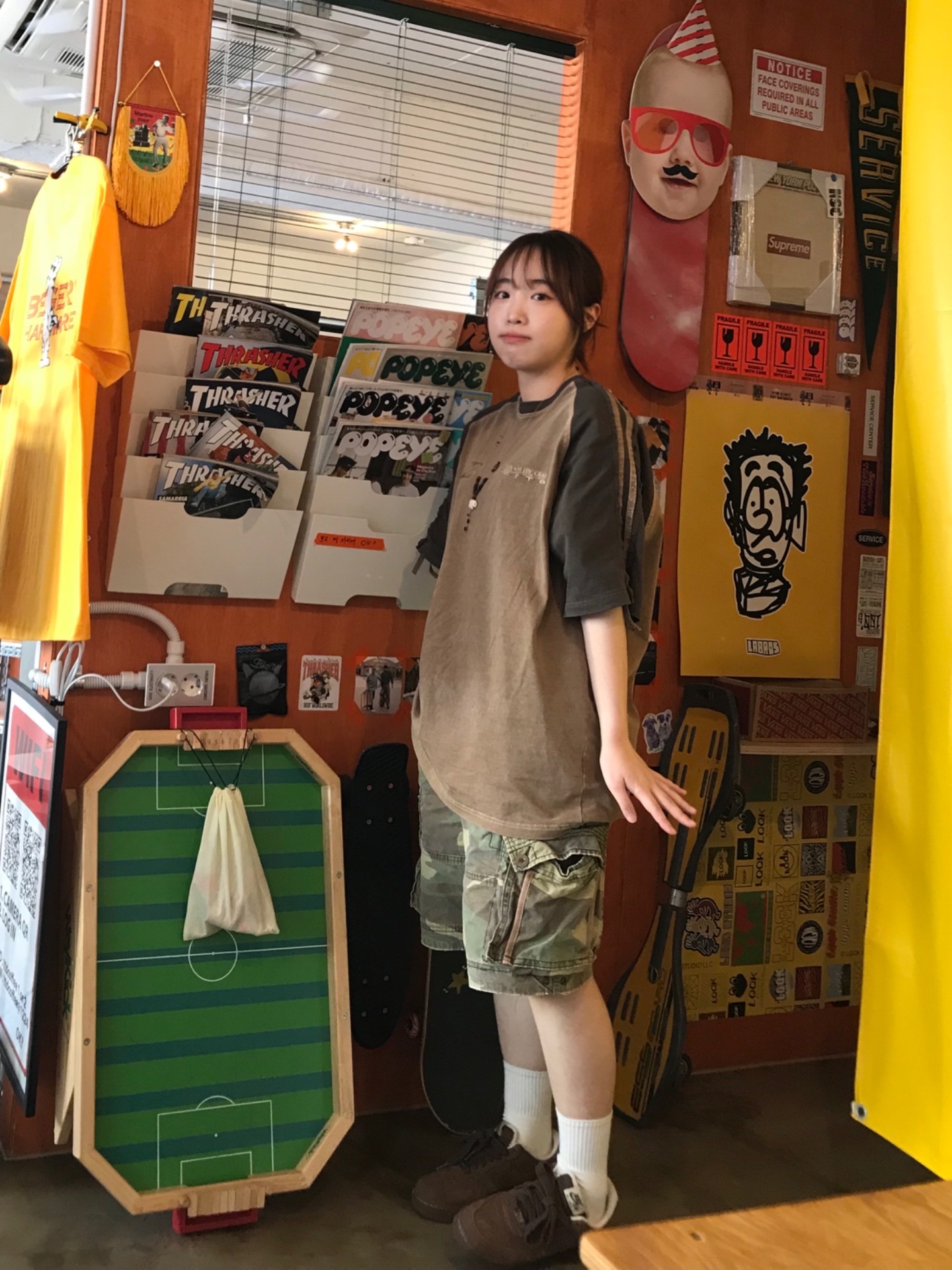 (W) Nike Air Force 1 '07 Cacao Wow 착용 스타일