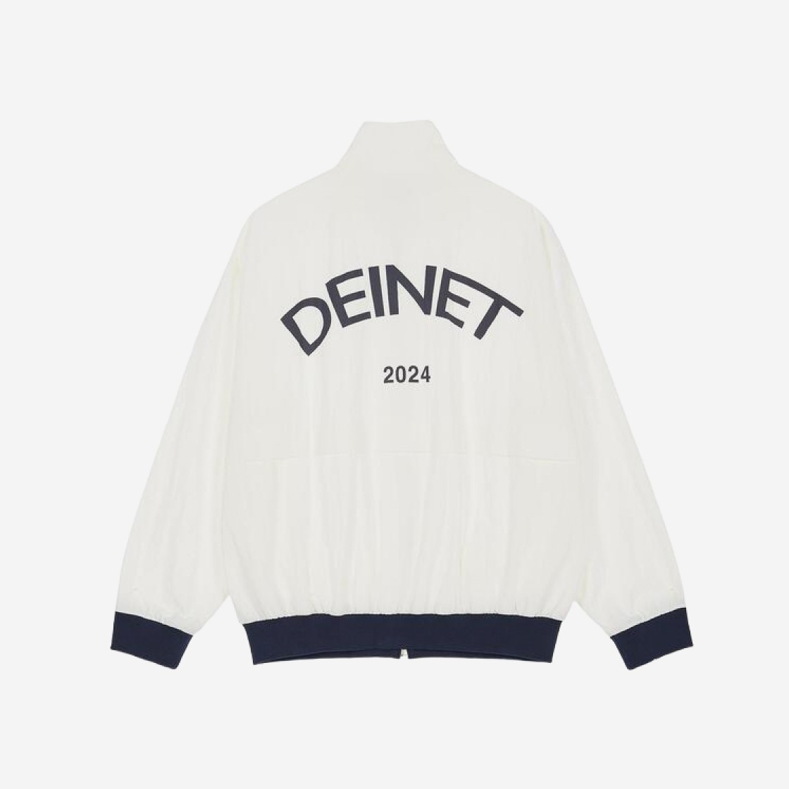 (W) Deinet D Logo Color Block Jumper in Ivory 상세 이미지 2