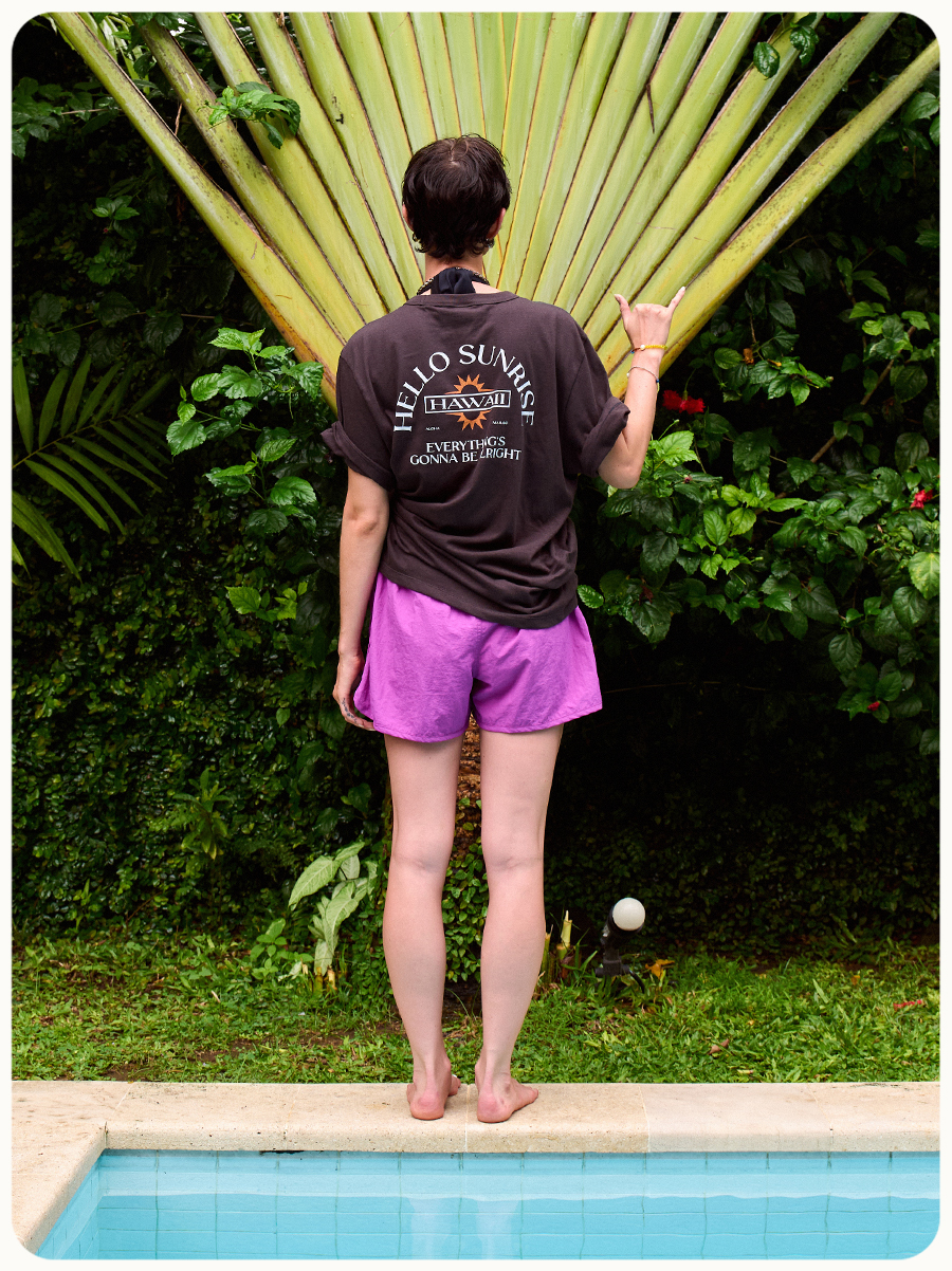 【HELLO SUNRISE】 HAWAII Arch Logo Tee /追跡付 p_8e2e0ef2fa9d431cba35181a1399