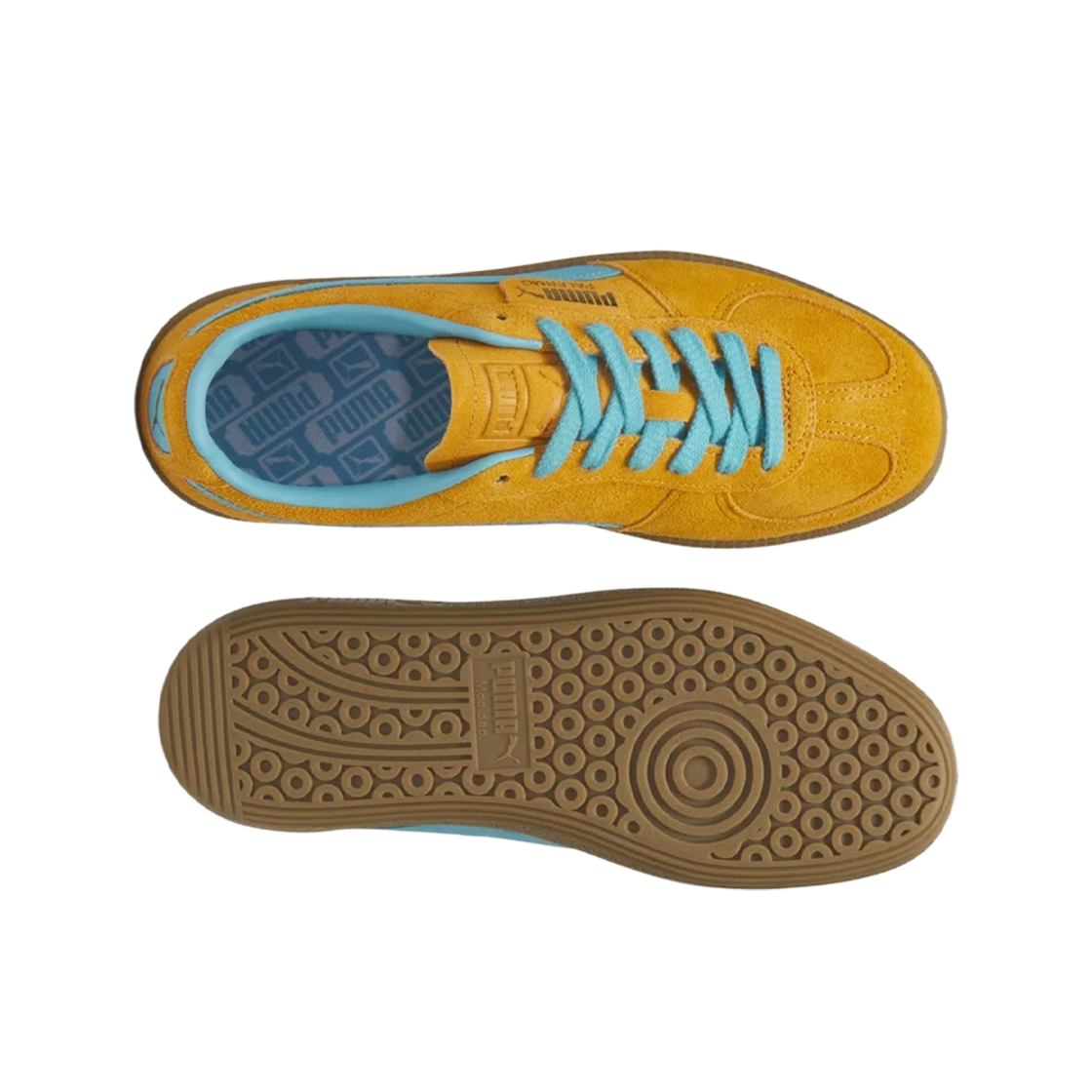 푸마 팔레르모 다크 체다 브라이트 아쿠아(Puma Palermo Dark Cheddar Bright Aqua) - 2