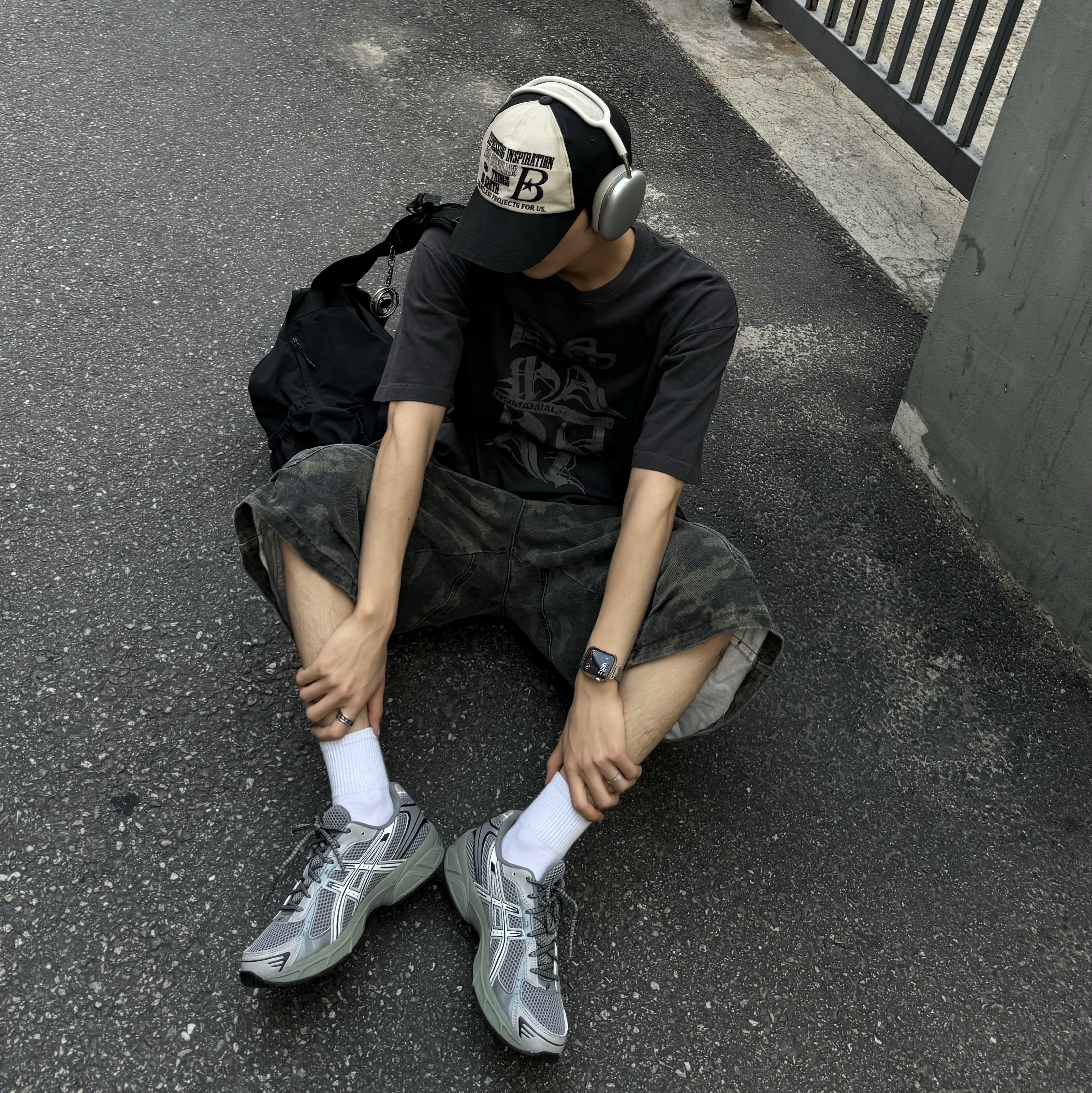 Asics Gel-1130 Wild Dove White - Folder Exclusive, Apple AirPods Max Lightning Silver (Korean Ver.) 착용 스타일 - 2