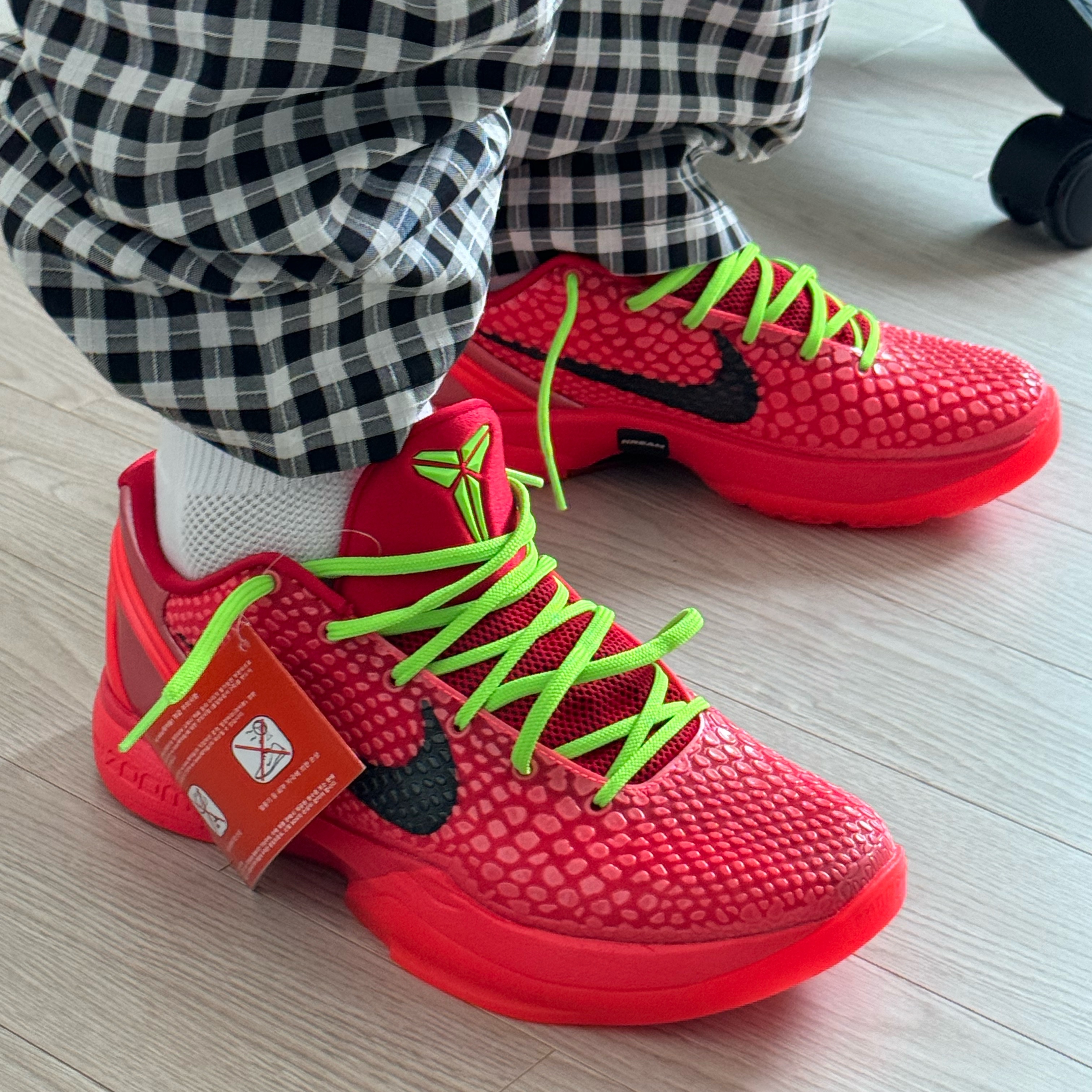 Nike Kobe 6 Protro Reverse 착용 스타일
