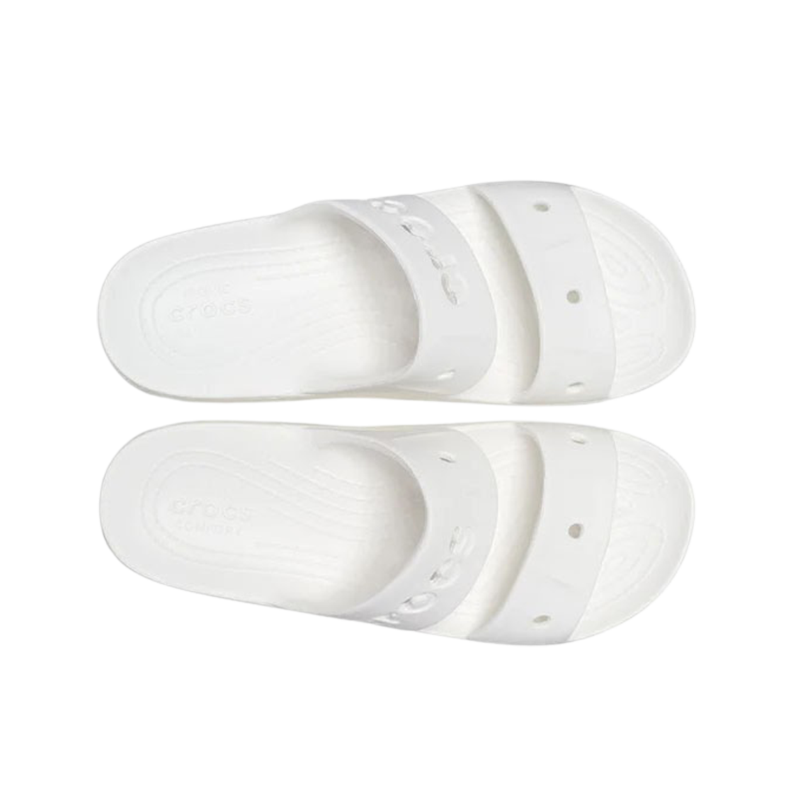 (W) 크록스 바야 플랫폼 샌들 화이트((W) Crocs Baya Platform Sandal White) - 2