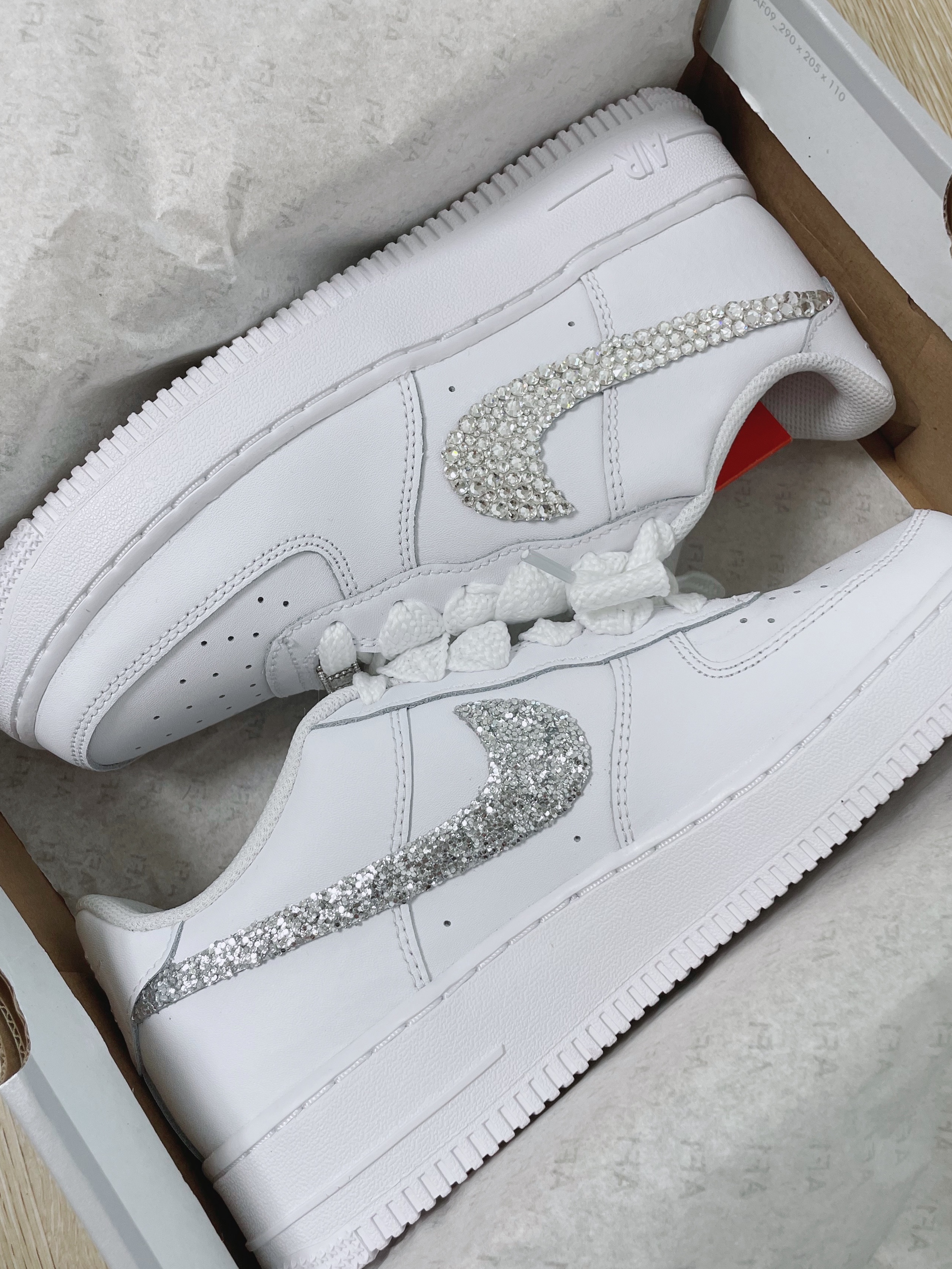 Nike Air Force 1 '07 Low White, (W) Nike Air Force 1 '07 Low White 착용 스타일 - 7