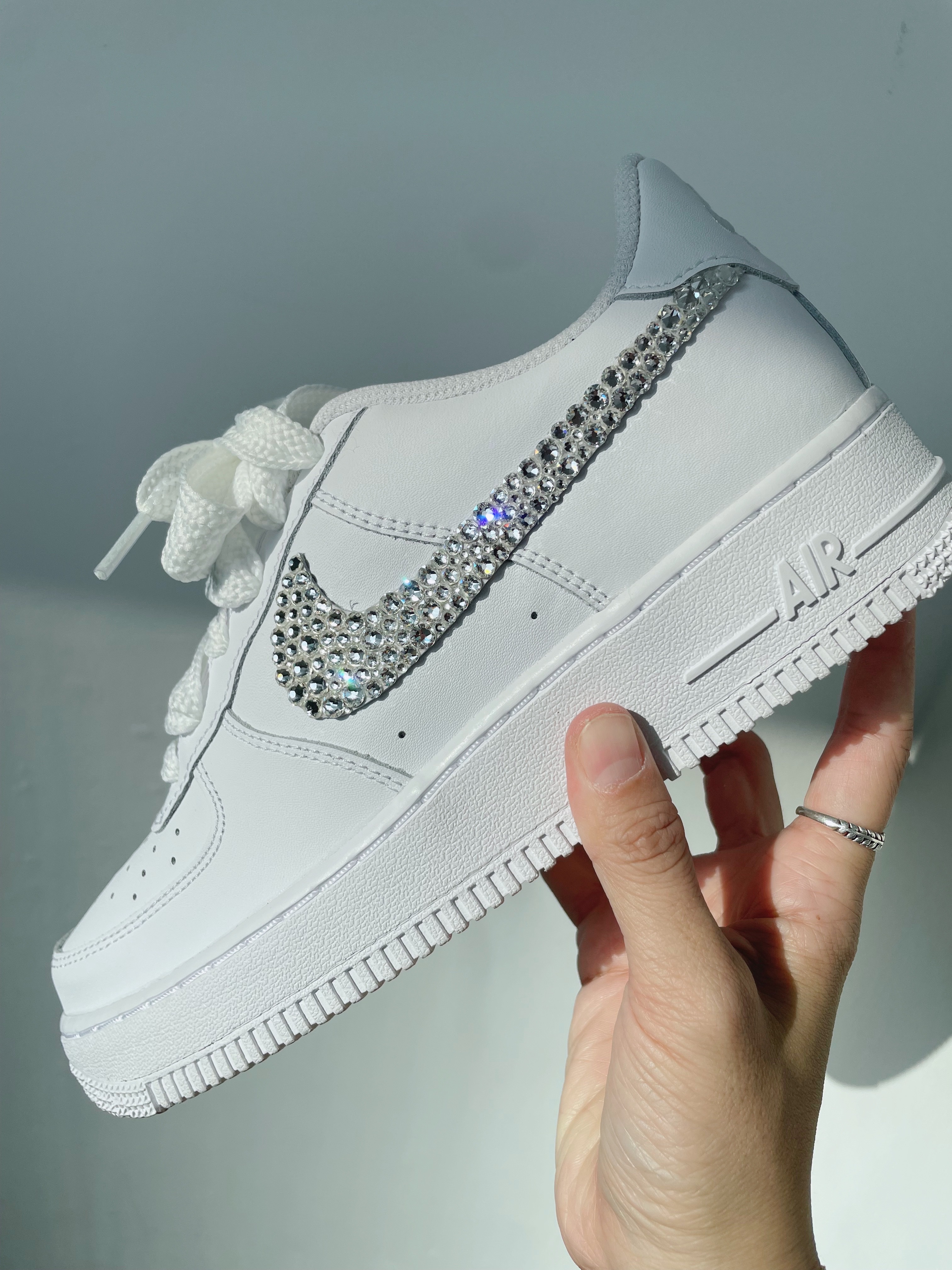 Nike Air Force 1 '07 Low White, (W) Nike Air Force 1 '07 Low White 착용 스타일 - 3