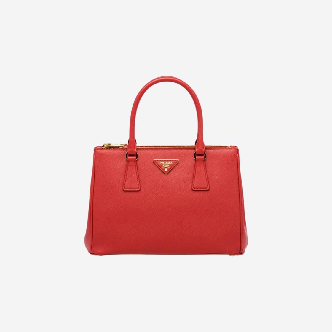 Prada Galleria Saffiano Leather Medium Bag Fiery Red 상세 이미지 1