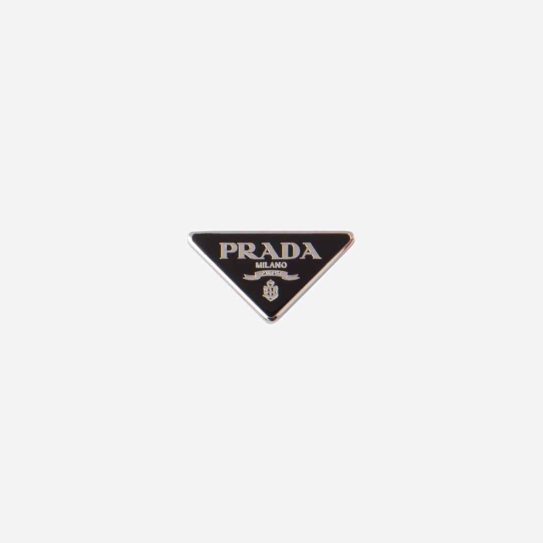 Prada Symbole Brooch Black 상세 이미지 1