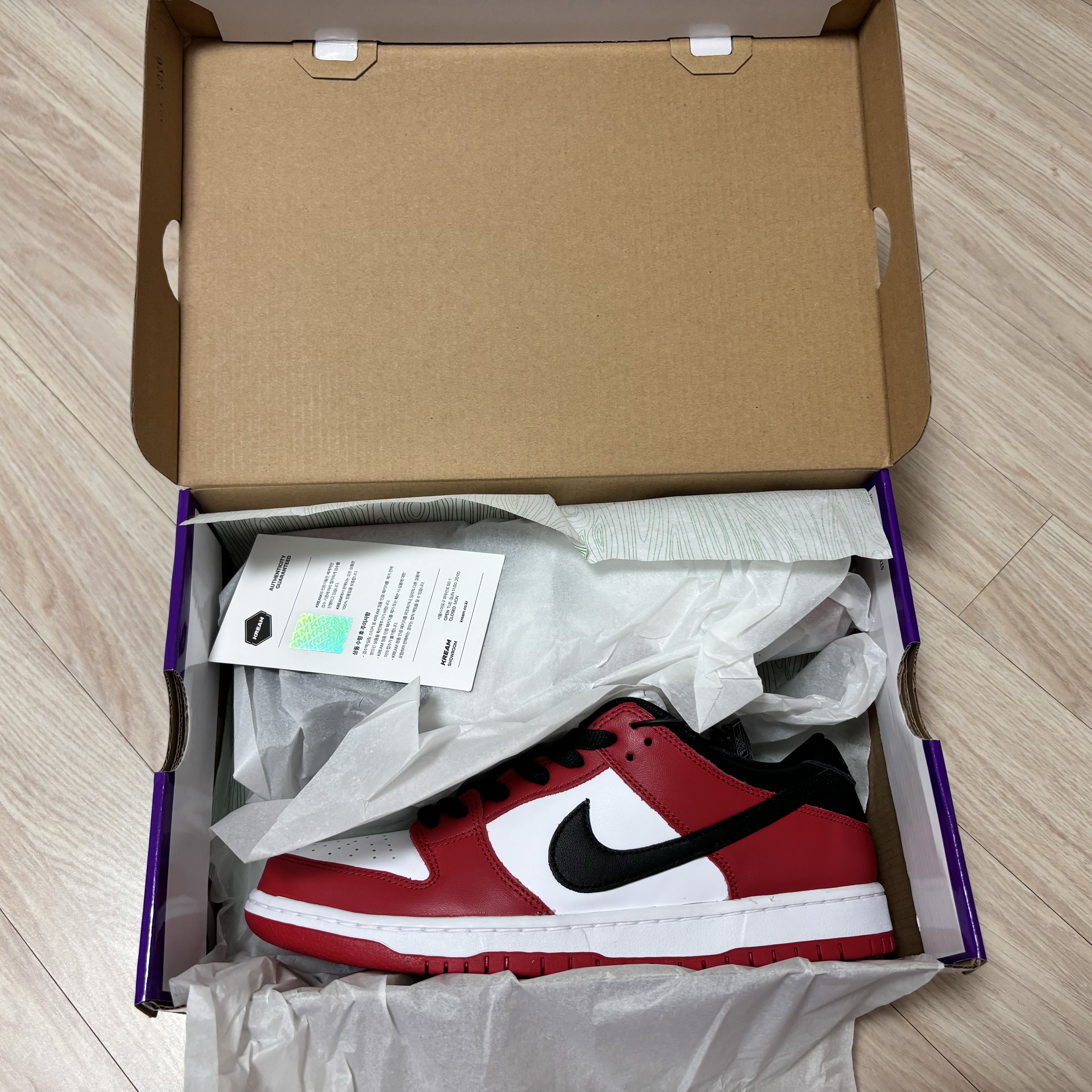 Nike SB Dunk Low Pro Chicago 착용 스타일