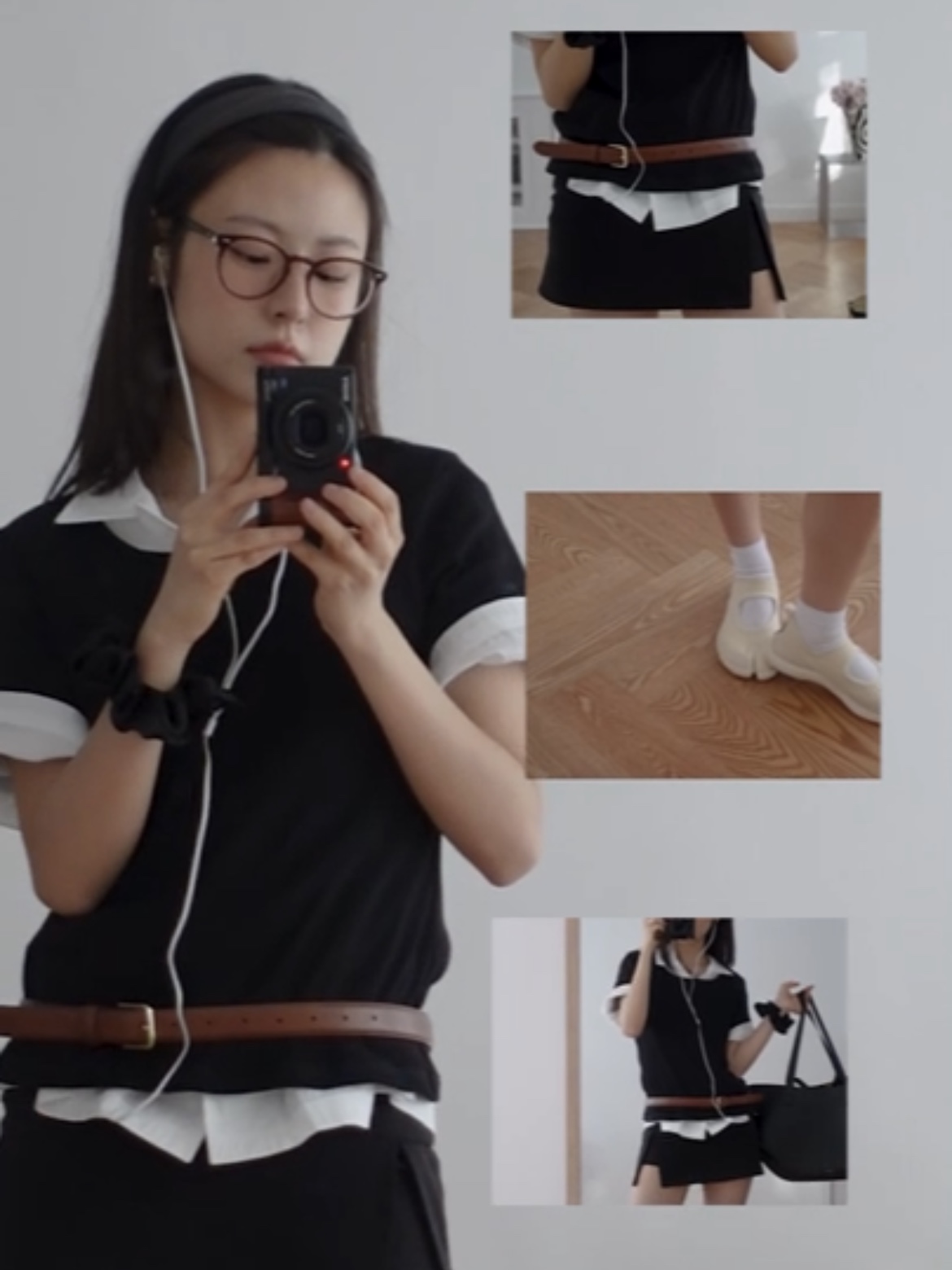 Tabi Sandal Off-White, Tabi Sandal Grey 착용 스타일 - 5