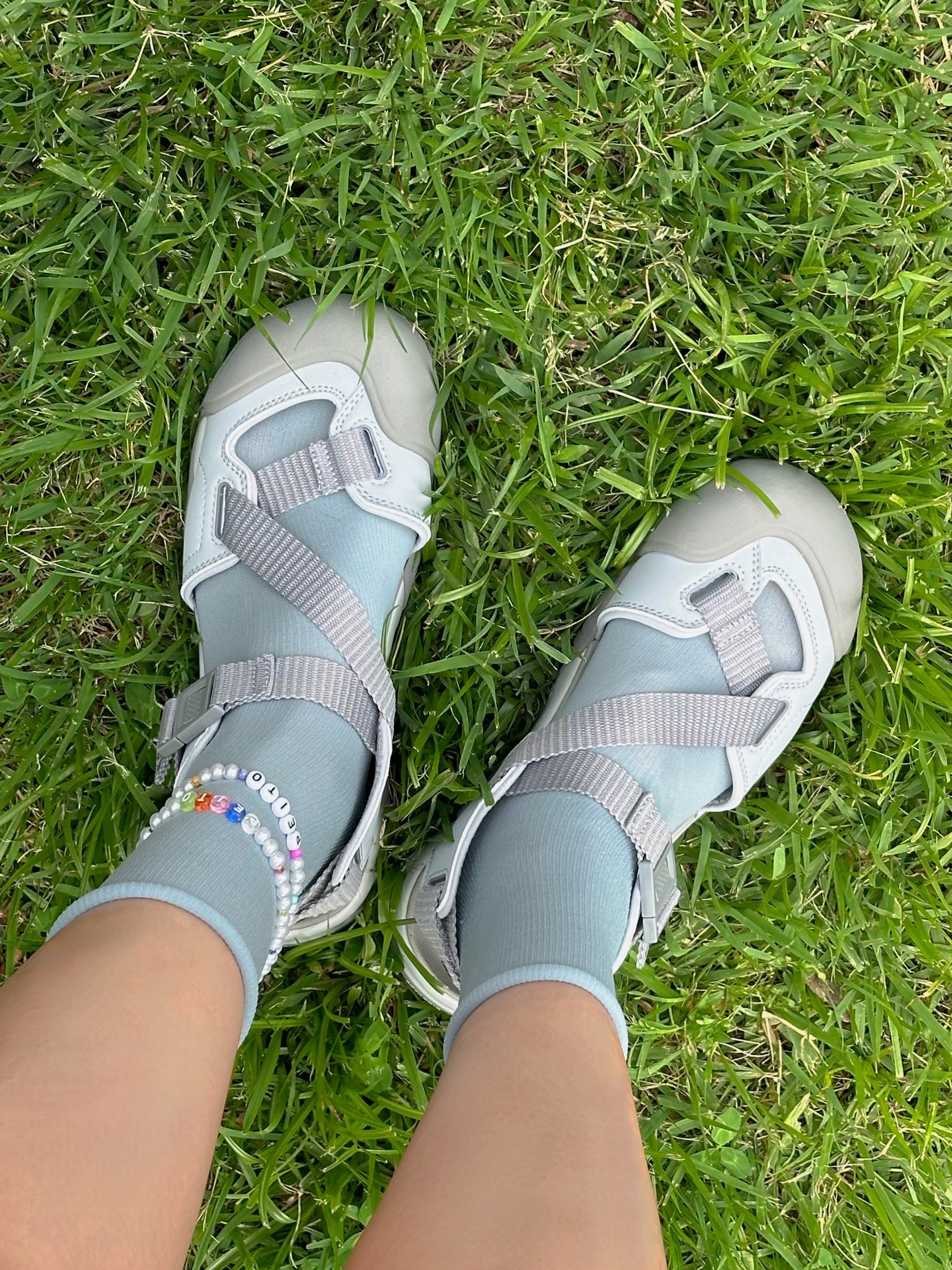 Fila Peito Sandal Grey 착용 스타일 - 8