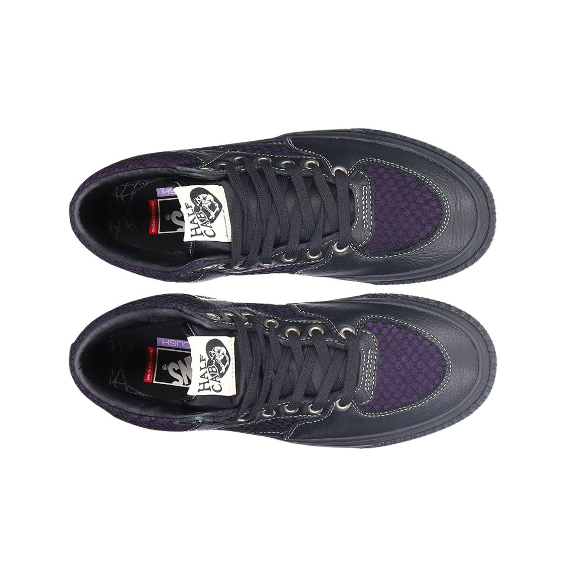 반스 x 패스포트 스케이트 하프 캡 블랙 나이트 쉐이드(Vans x Pass~Port Skate Half Cab Black Night Shade) - 2