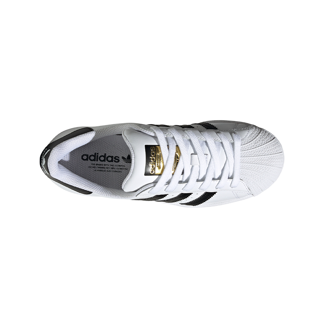 FU7712 (J) Adidas Superstar J White Black - #2