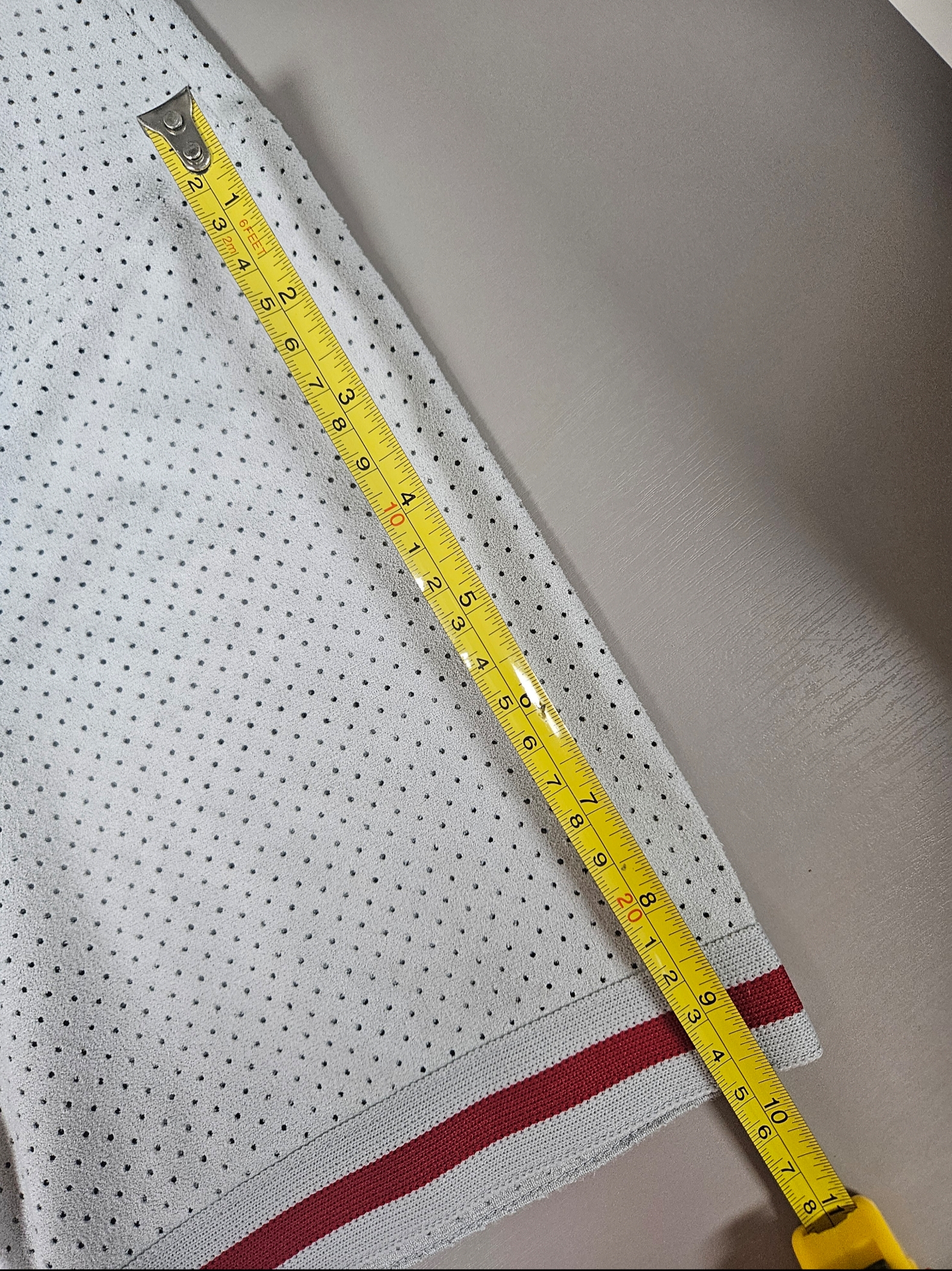 Supreme Ultrasuede Mesh Baseball Jersey Grey - 24SS, Supreme Ultrasuede Mesh Short Grey - 24SS 착용 스타일 - 6