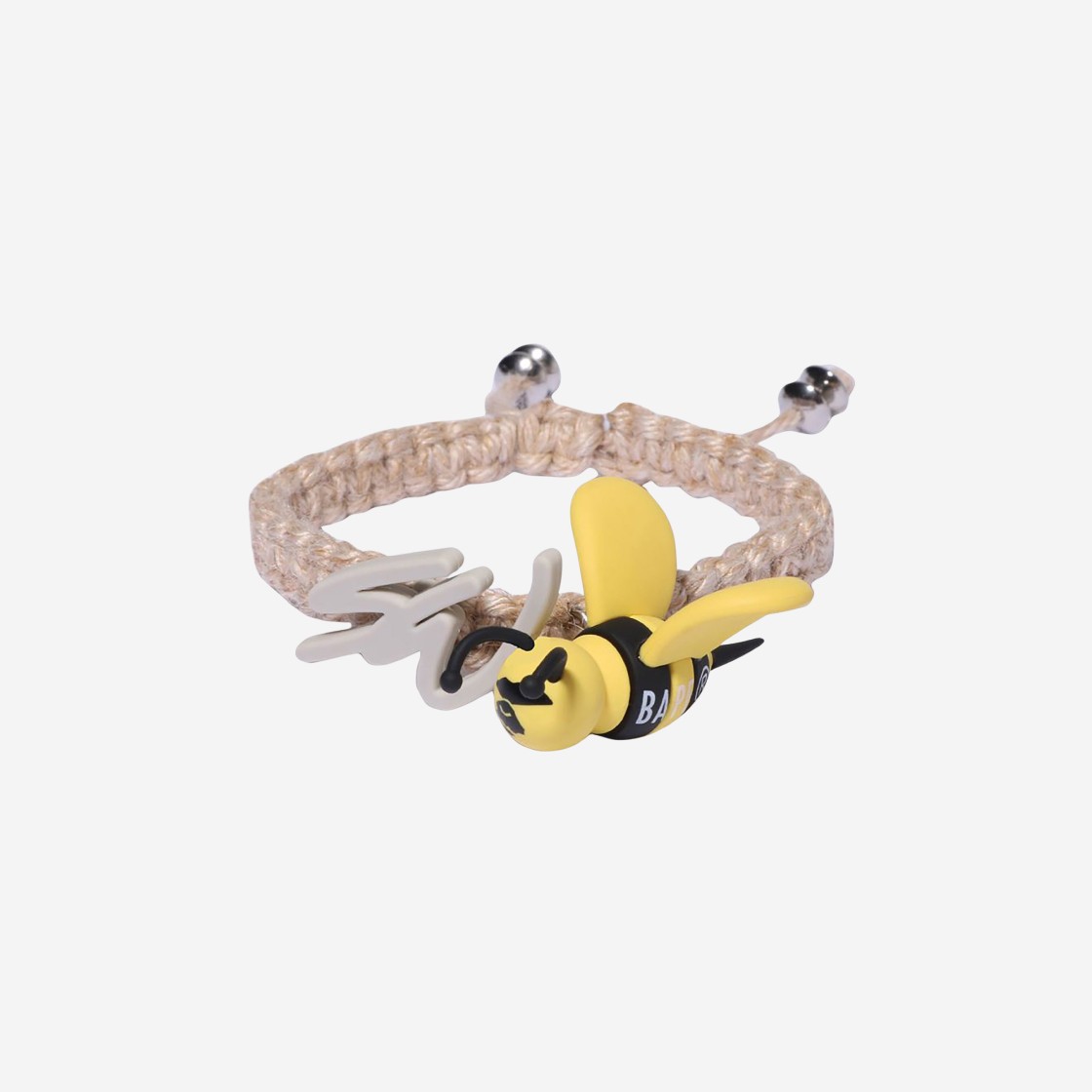 BAPE x Sean Wotherspoon Hemp Bracelet Beige 상세 이미지 1