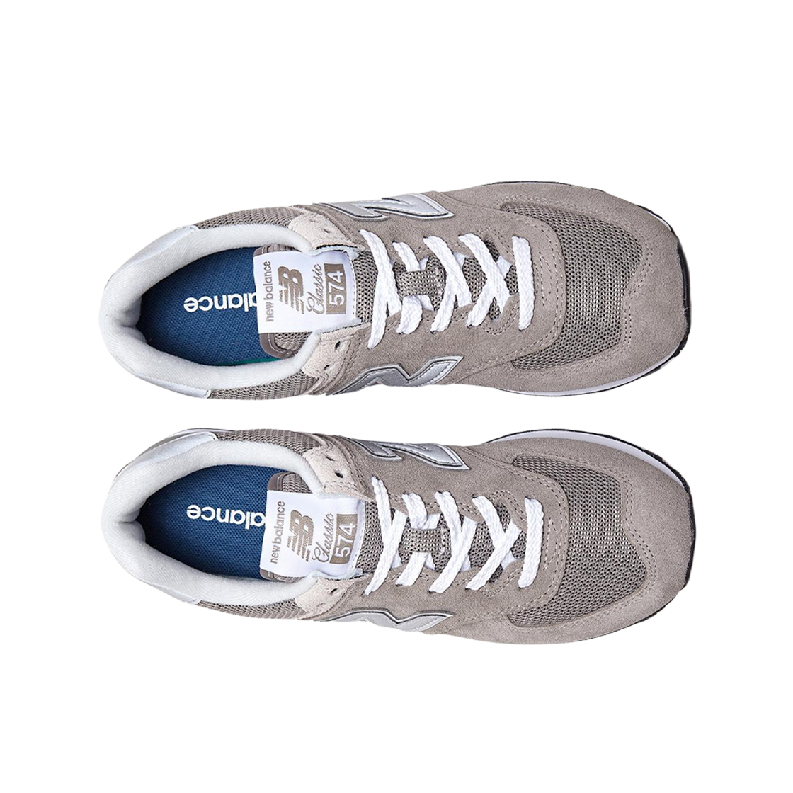 (W) 뉴발란스 574 원 바이 애니원 그레이 - D 와이드((W) New Balance 574 Worn By Anyone Grey - D Wide) - 2
