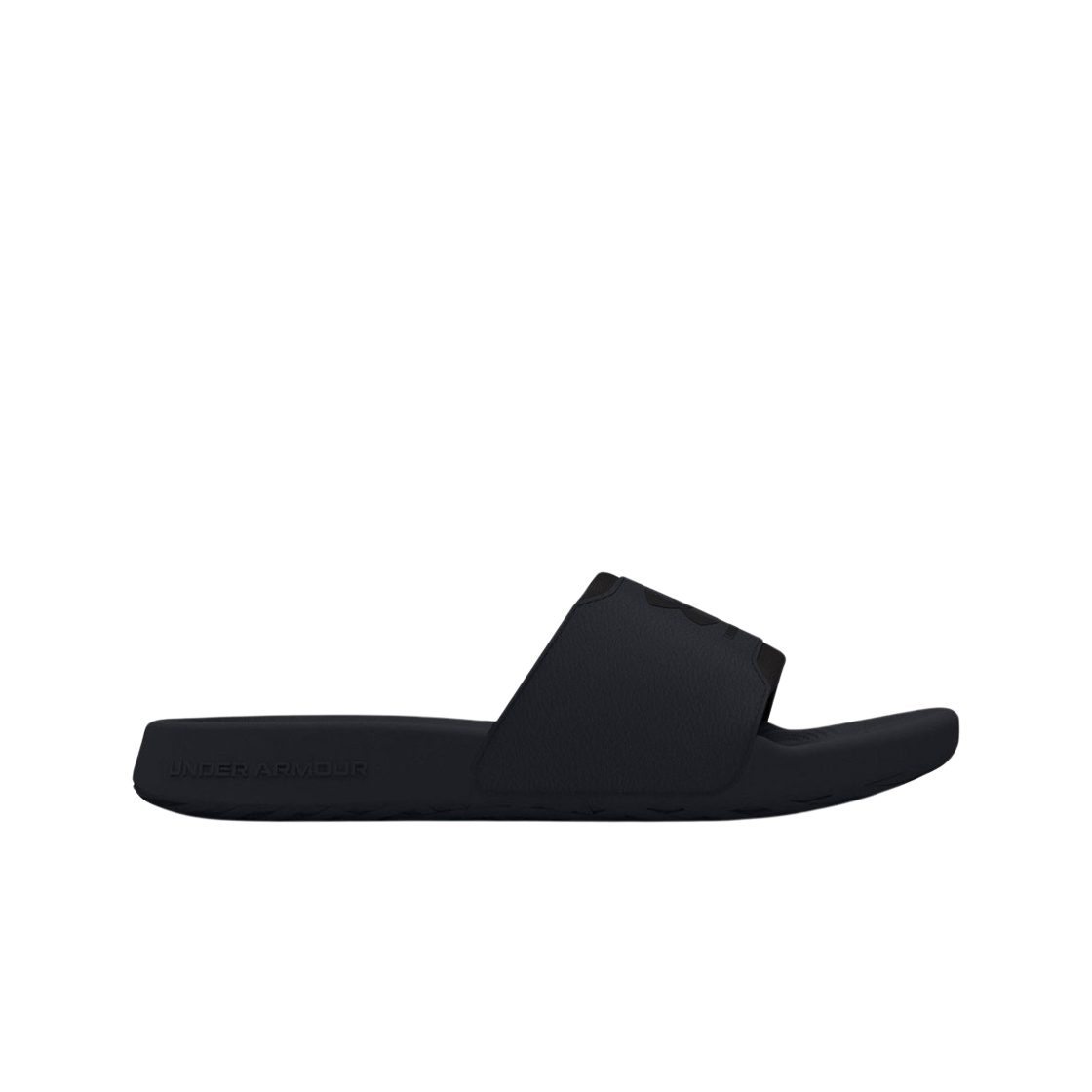 언더아머 이그나이트 셀렉트 슬라이드 블랙 얼티메이트 블랙(Under Armour Ignite Select Slides Black Ultimate Black)