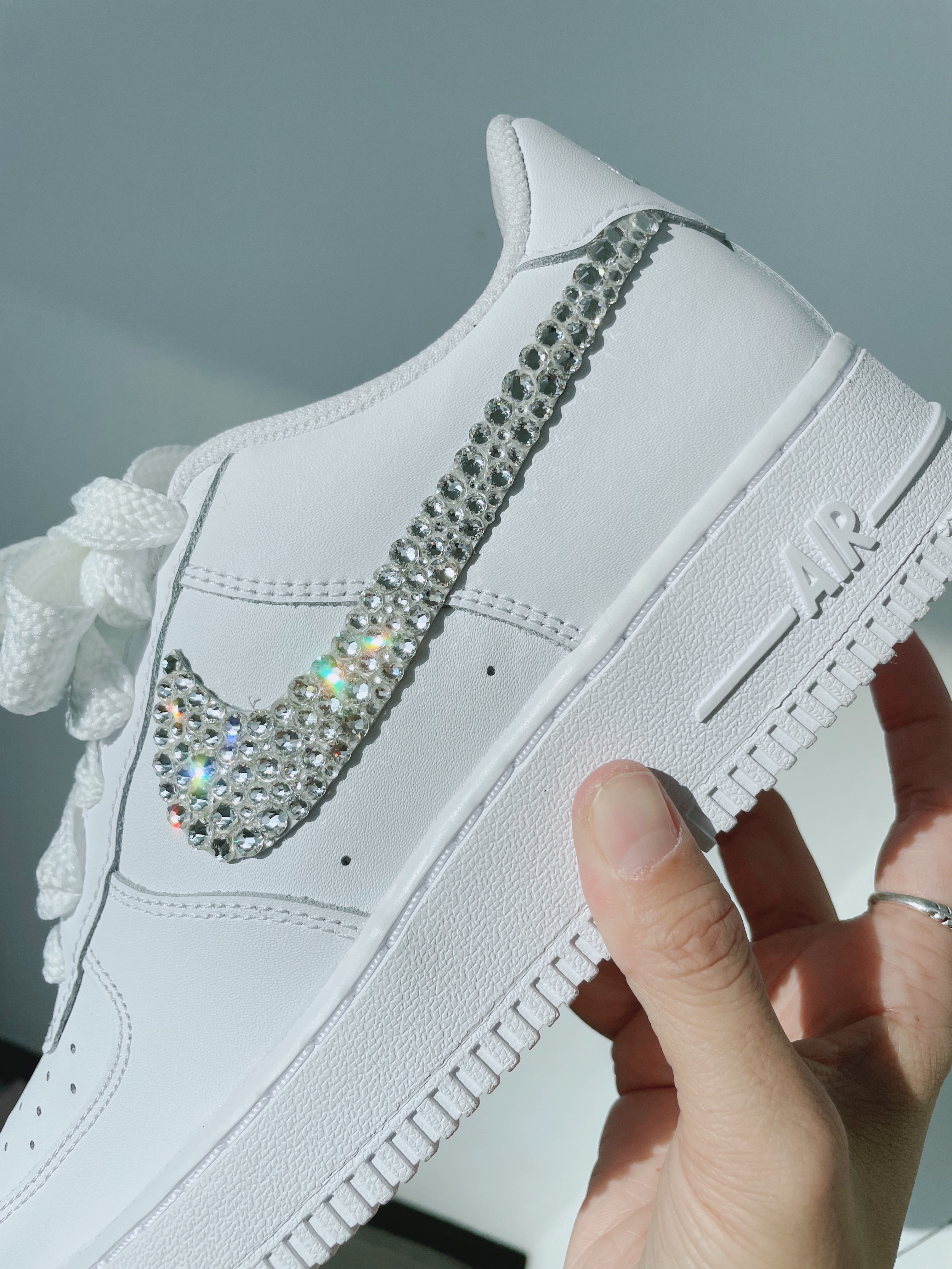 Nike Air Force 1 '07 Low White, (W) Nike Air Force 1 '07 Low White 착용 스타일 - 2
