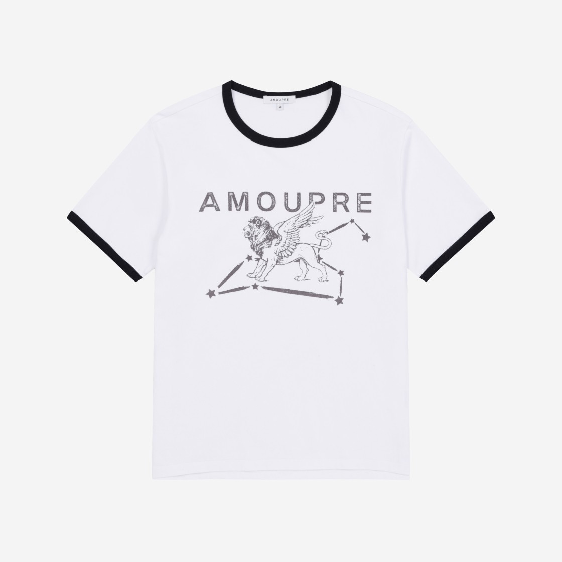 AMOUPRE LEO Graphic Tshirt Black 상세 이미지 1