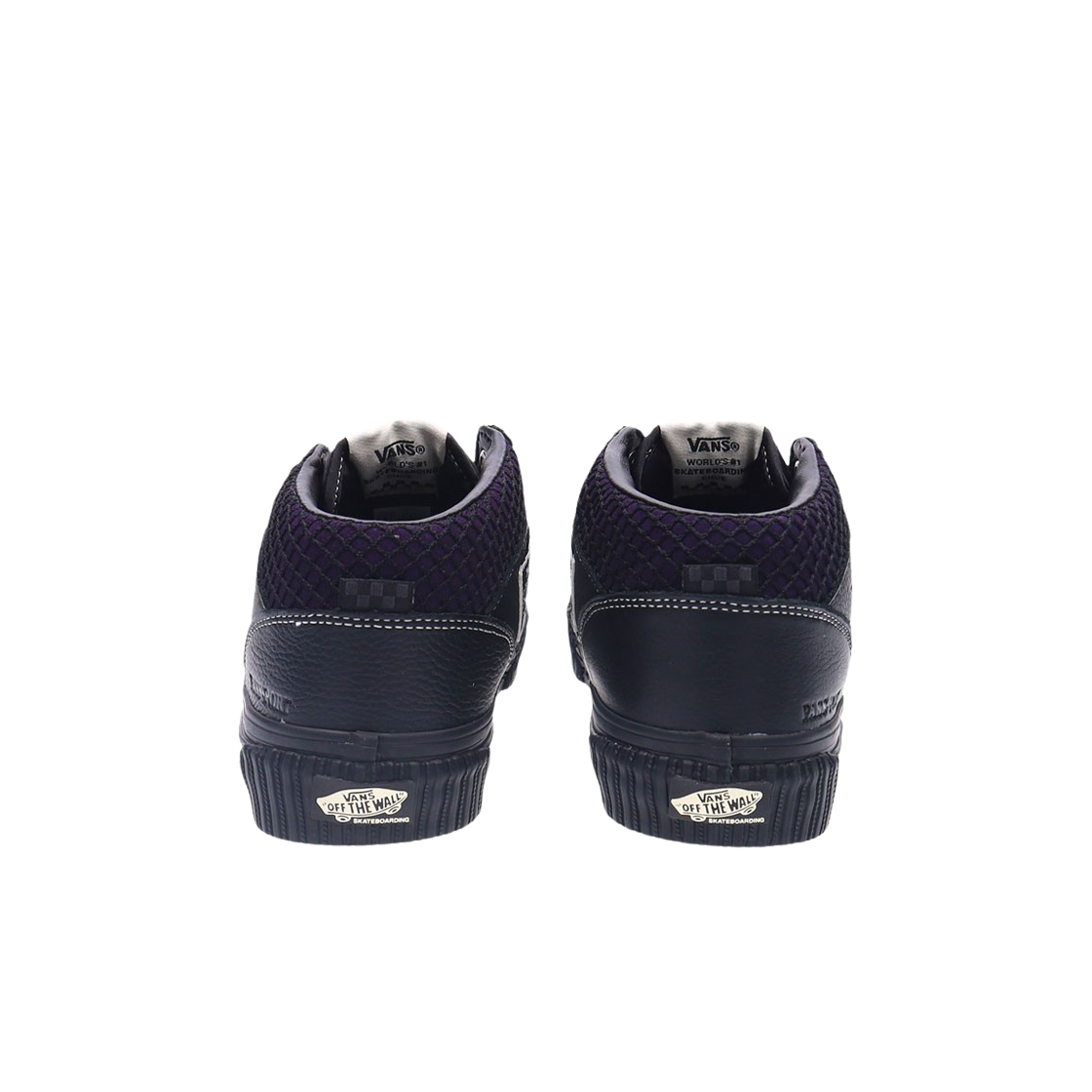 반스 x 패스포트 스케이트 하프 캡 블랙 나이트 쉐이드(Vans x Pass~Port Skate Half Cab Black Night Shade) - 3