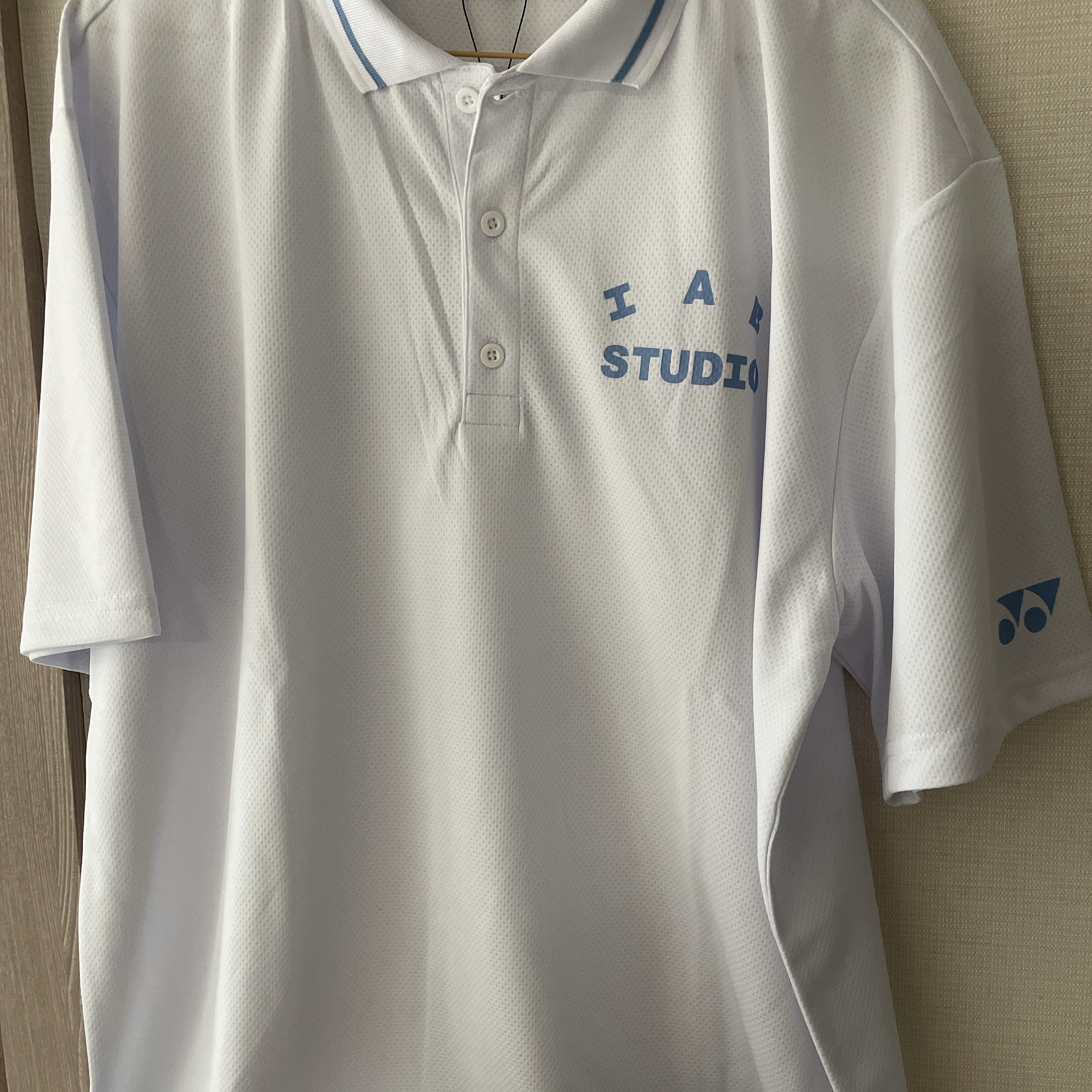 IAB Studio x Yonex Game Shirt White 착용 스타일 - 2