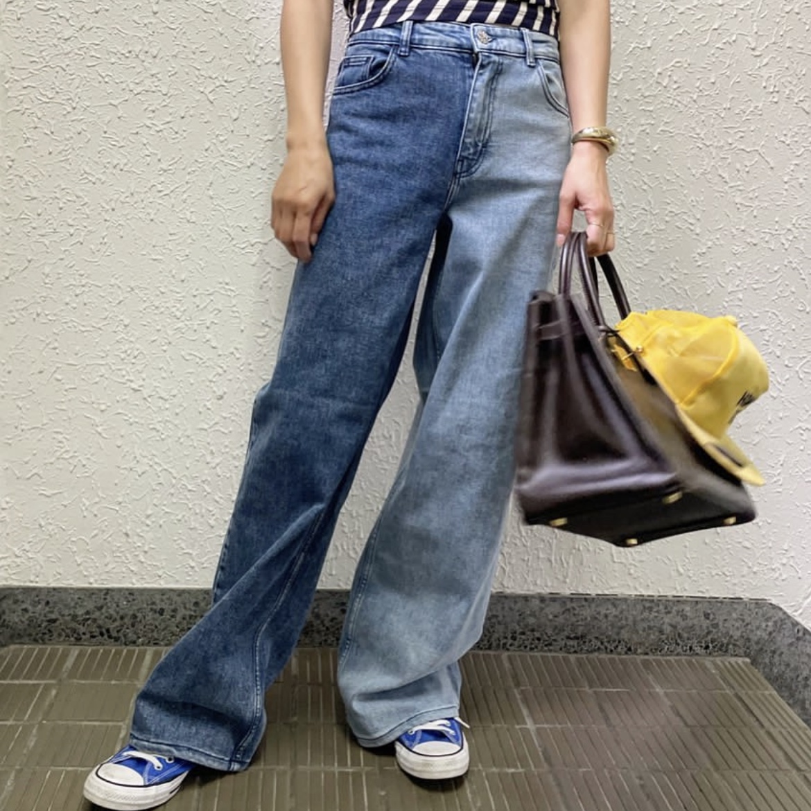 Baum und Pferdgarten Women Nini Dark Cool Denim 착용 스타일
