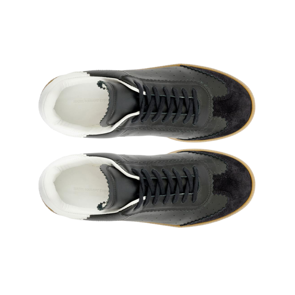 (W) 이자벨 마랑 브라이스 스니커즈 블랙((W) Isabel Marant Bryce Sneakers Black) - 2